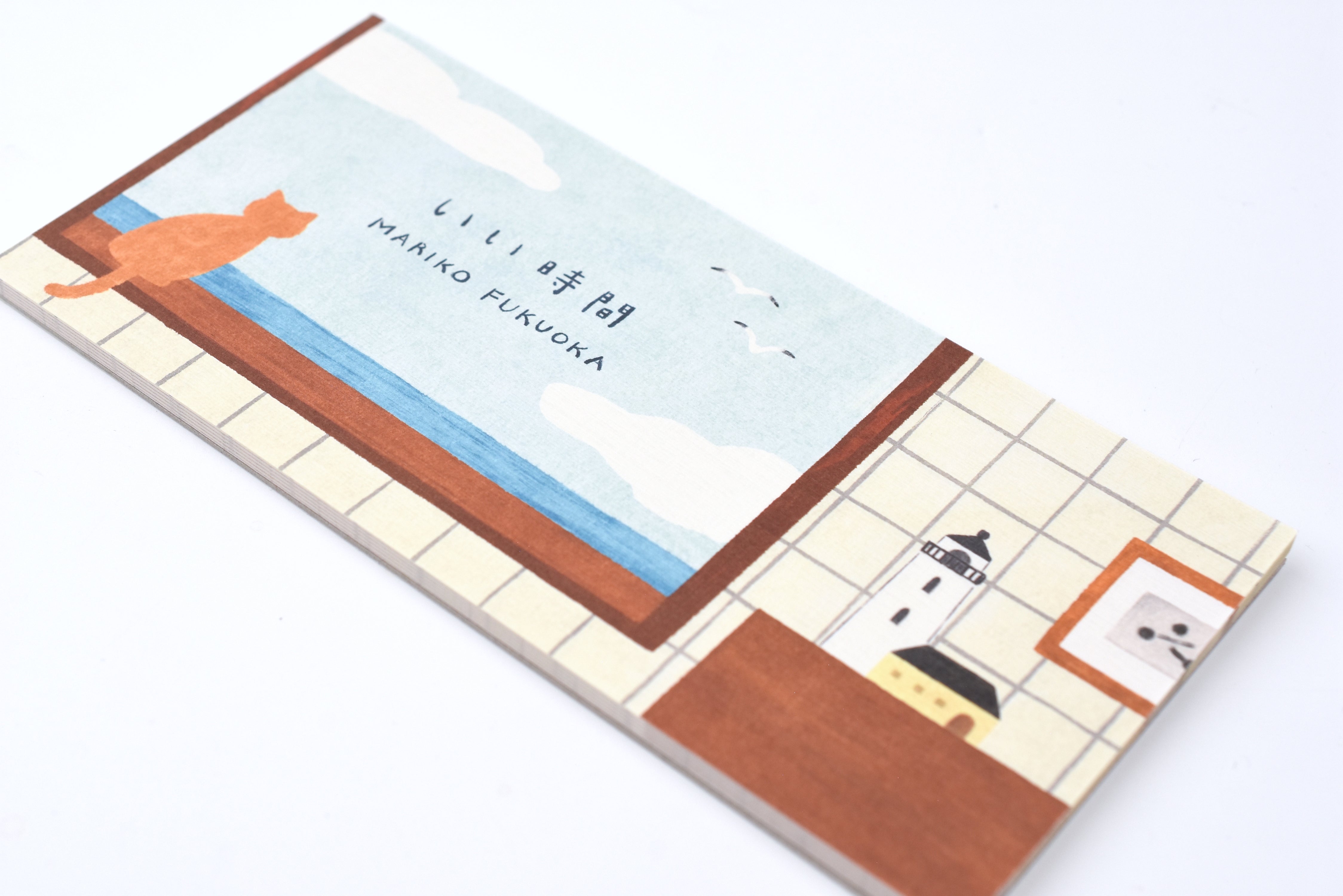 Cozyca - Mariko Fukuoka Note Pad - Good Time