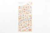 Mind Wave - Town Map Sticker - Brown City