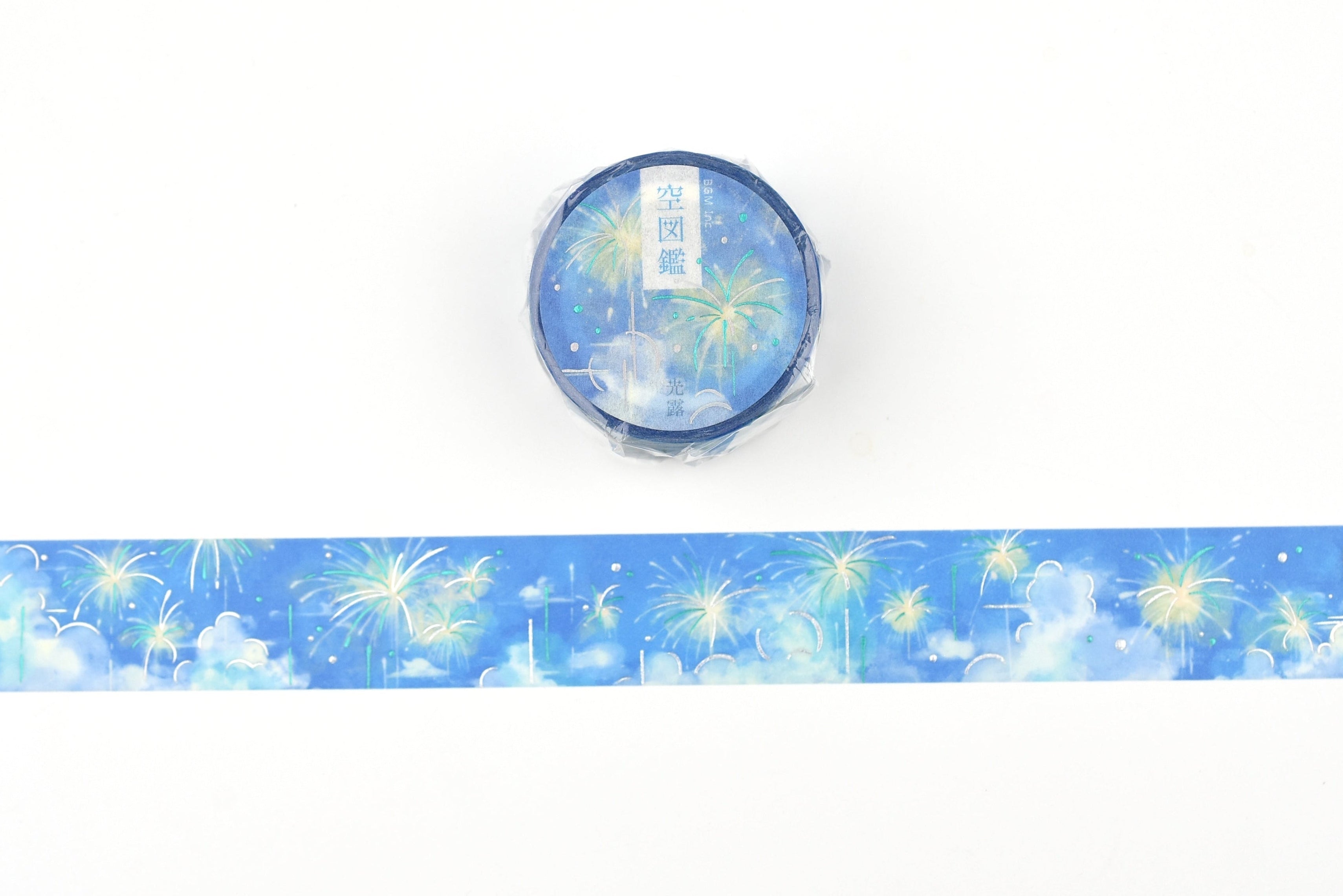 BGM Washi Tape - Foil Stamping - Sky Encyclopedia Vol. 2 - Radiant Dew
