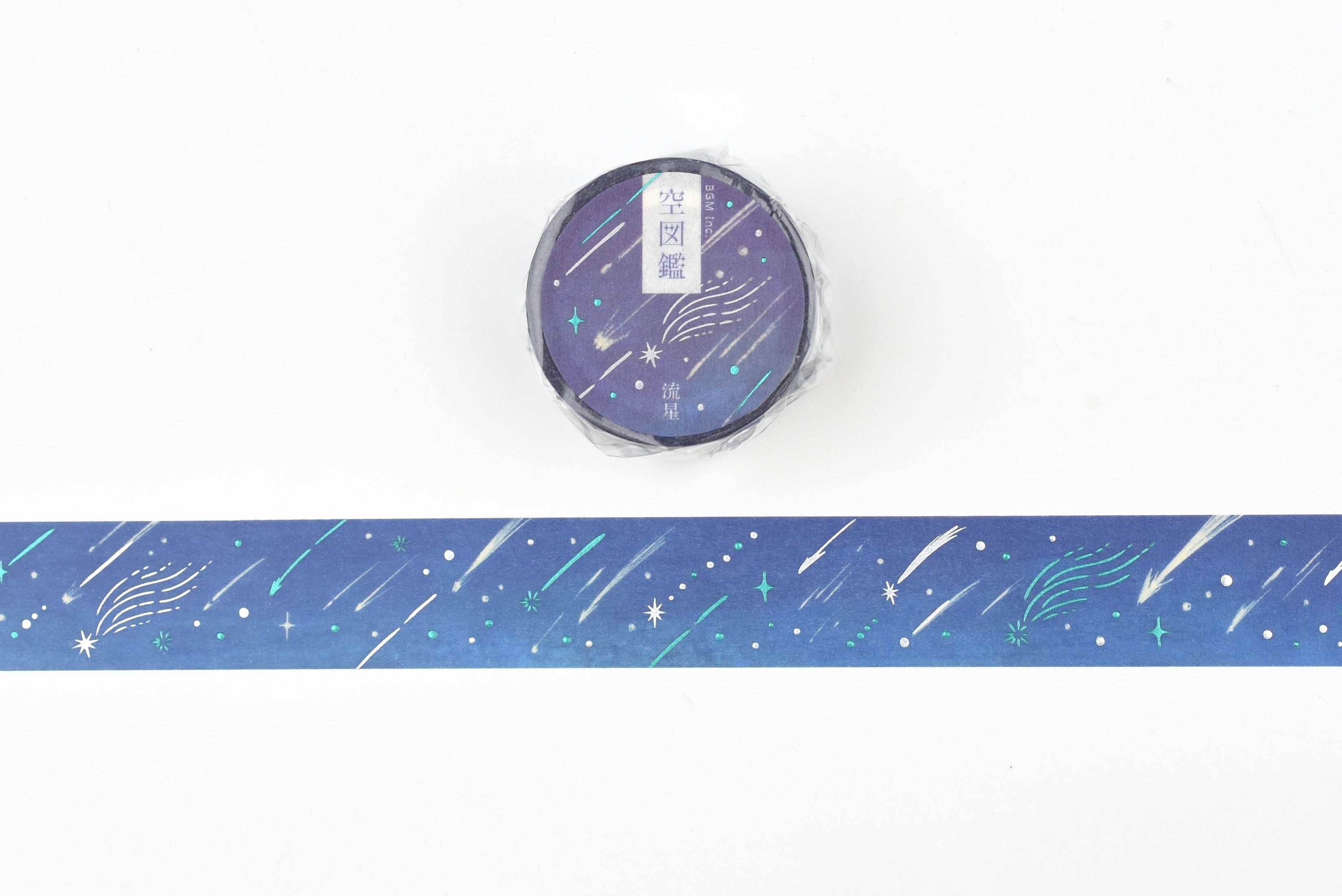BGM Washi Tape - Foil Stamping - Sky Encyclopedia Vol. 2 - Shooting Star