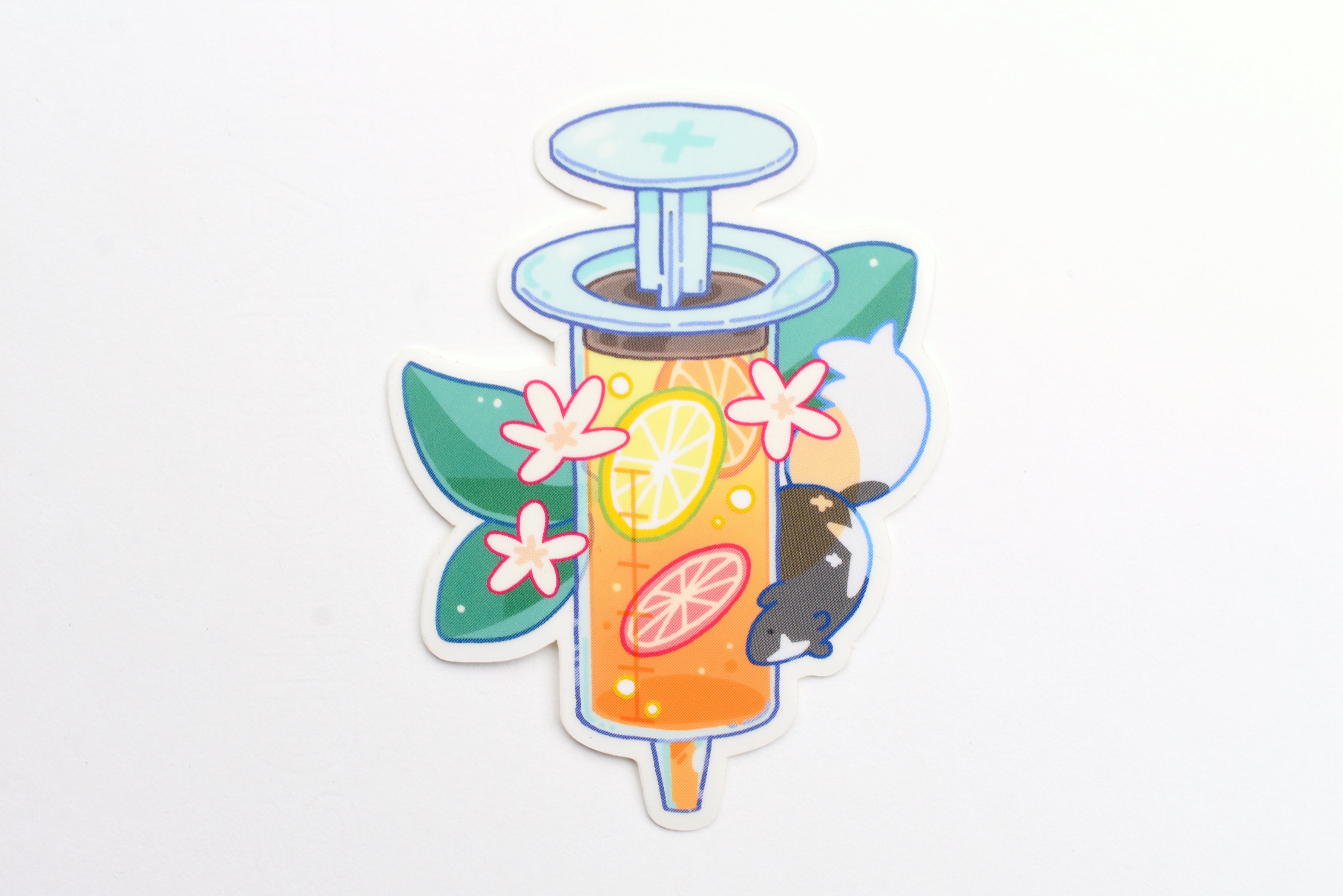 Ameruu Sticker - Vitamin C Satellite Skunk