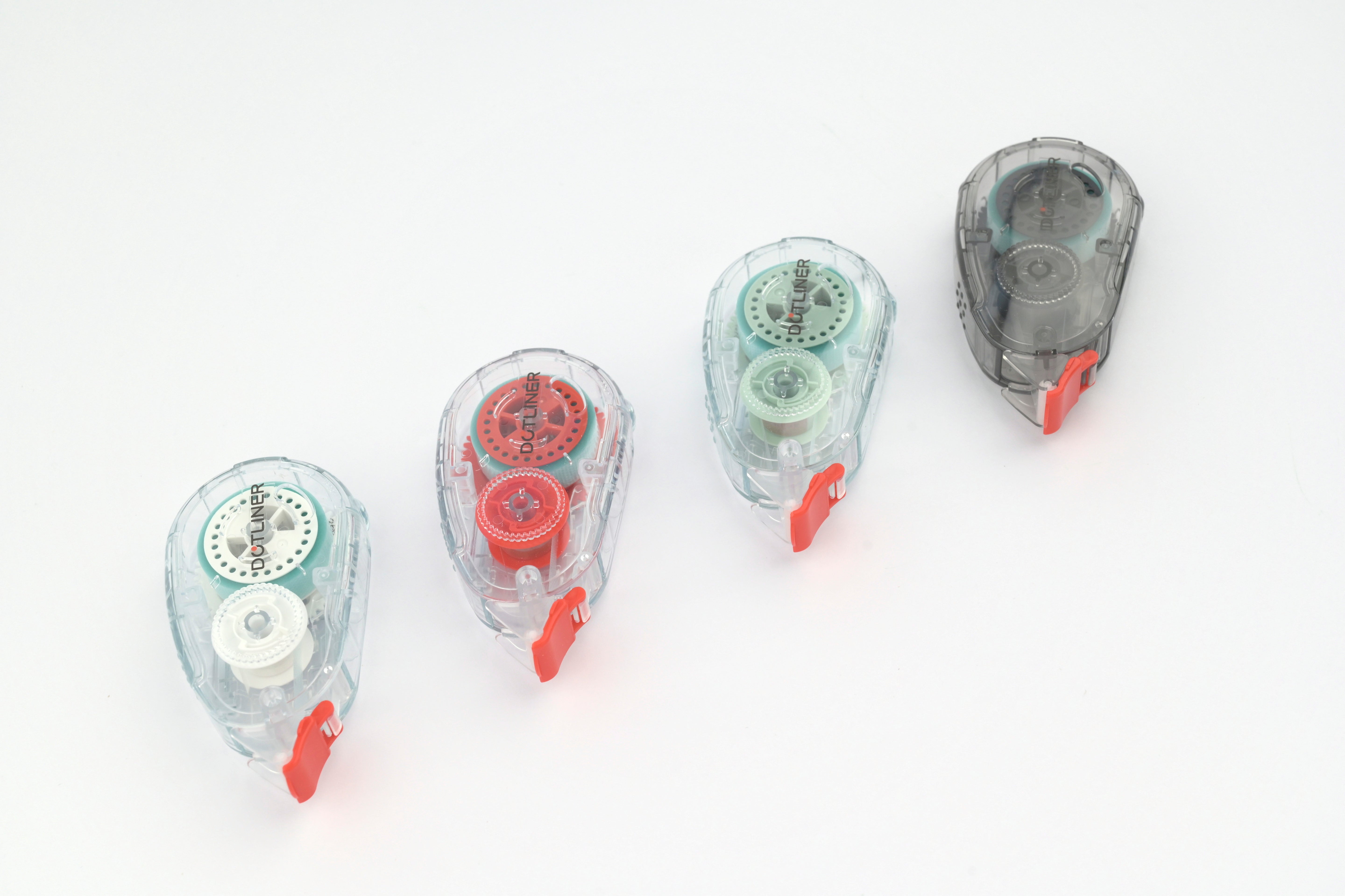 KOKUYO Dotliner Adhesive Tape Roller -  Transparent Mechanism