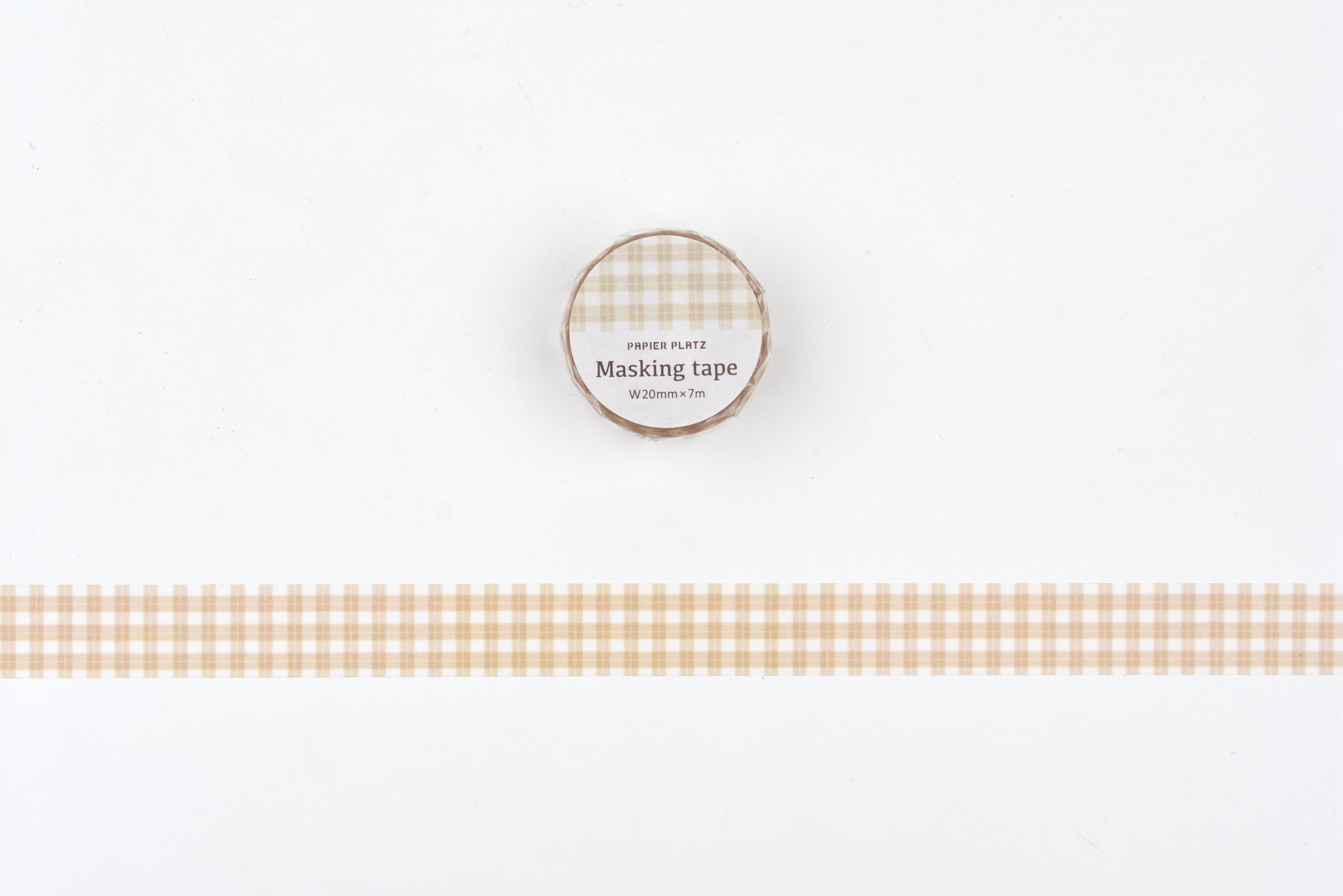 Papier Platz PAPIER GRAPHICS Masking Tape - Cork Check