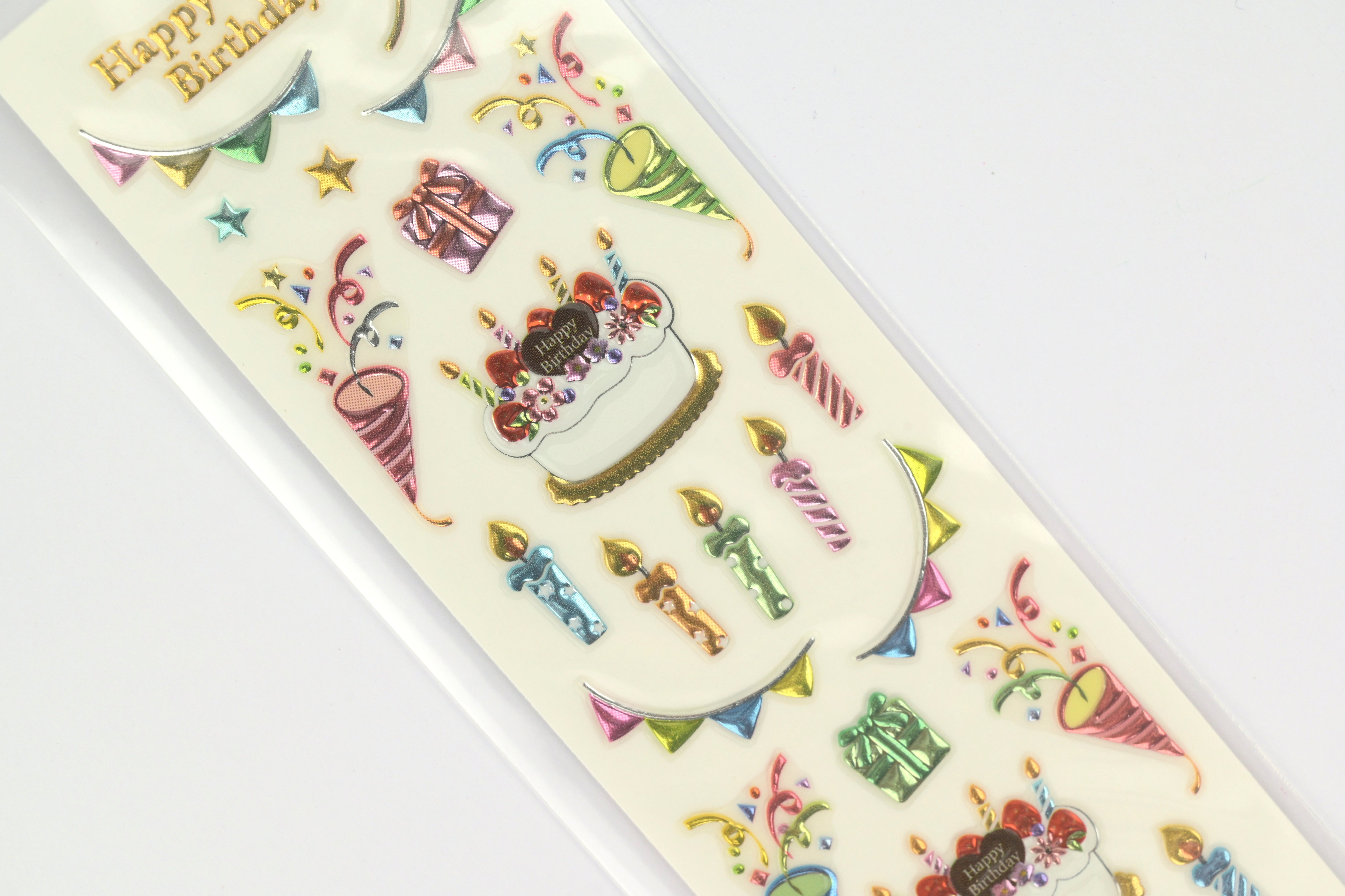 NB Sticker Sheet - Bijou - Birthday