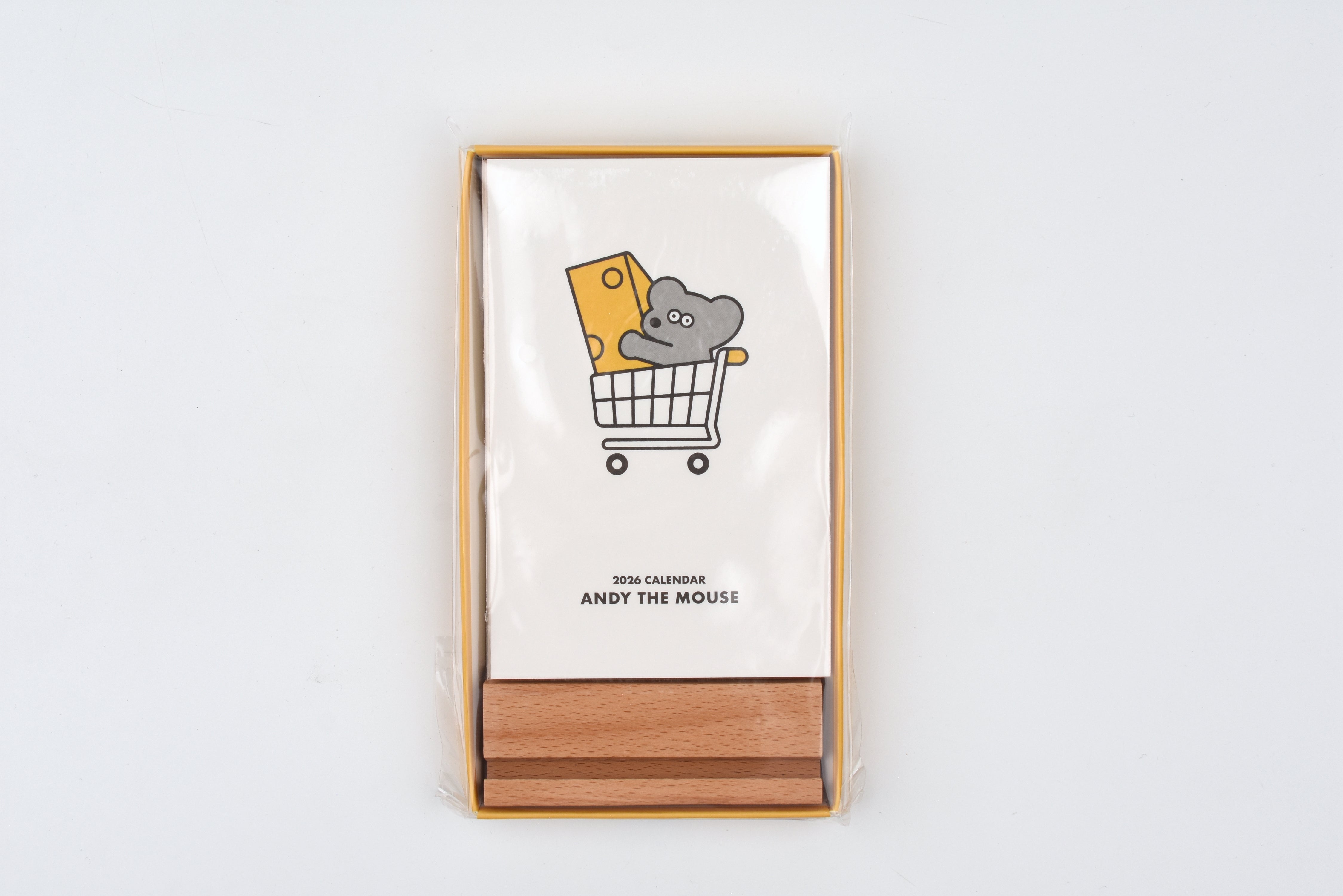 Shinnippon x Seiji Matsumoto 2026 - Andy the Mouse Desktop Monthly Calendar