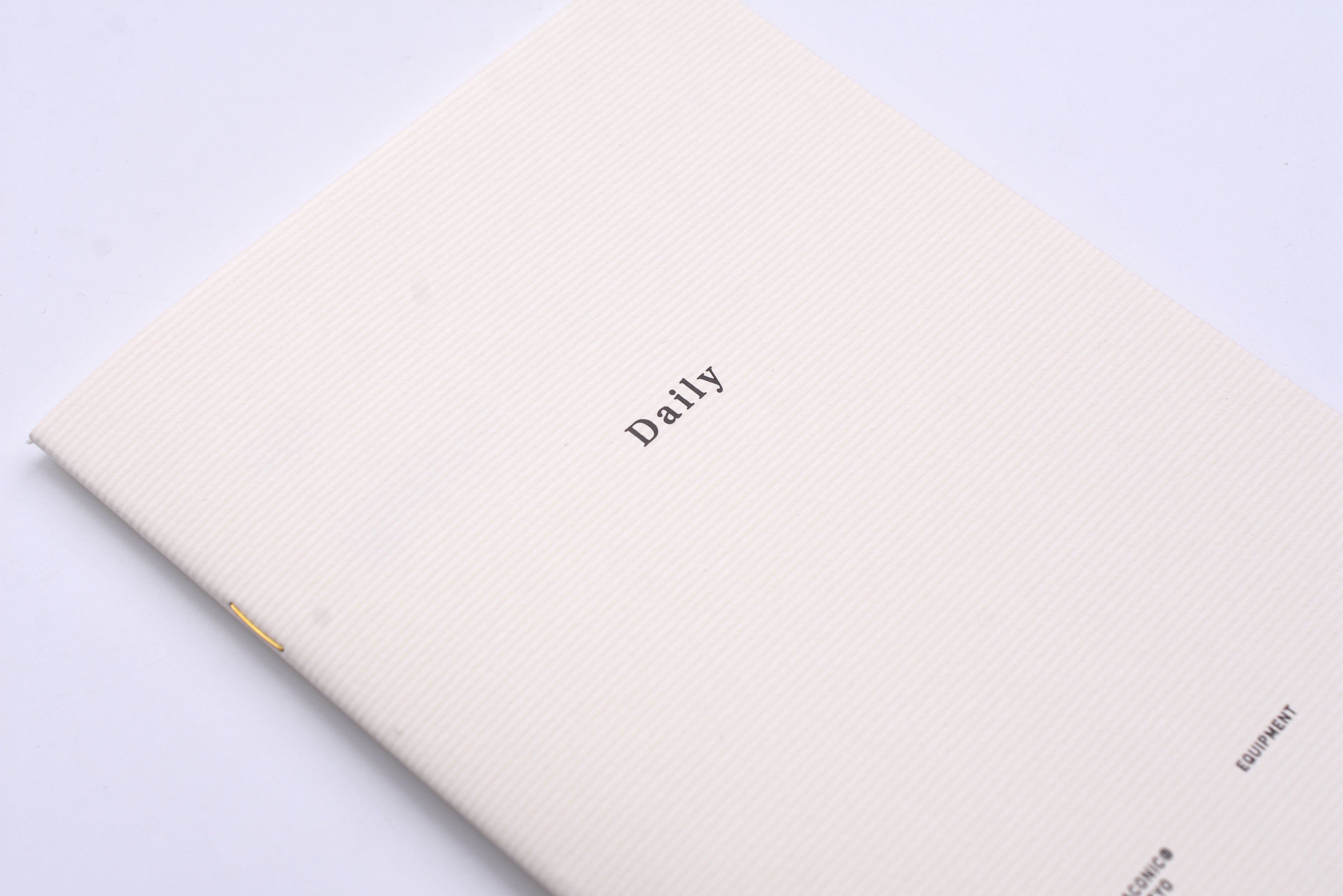 Laconic Style Notebook - Daily - A5