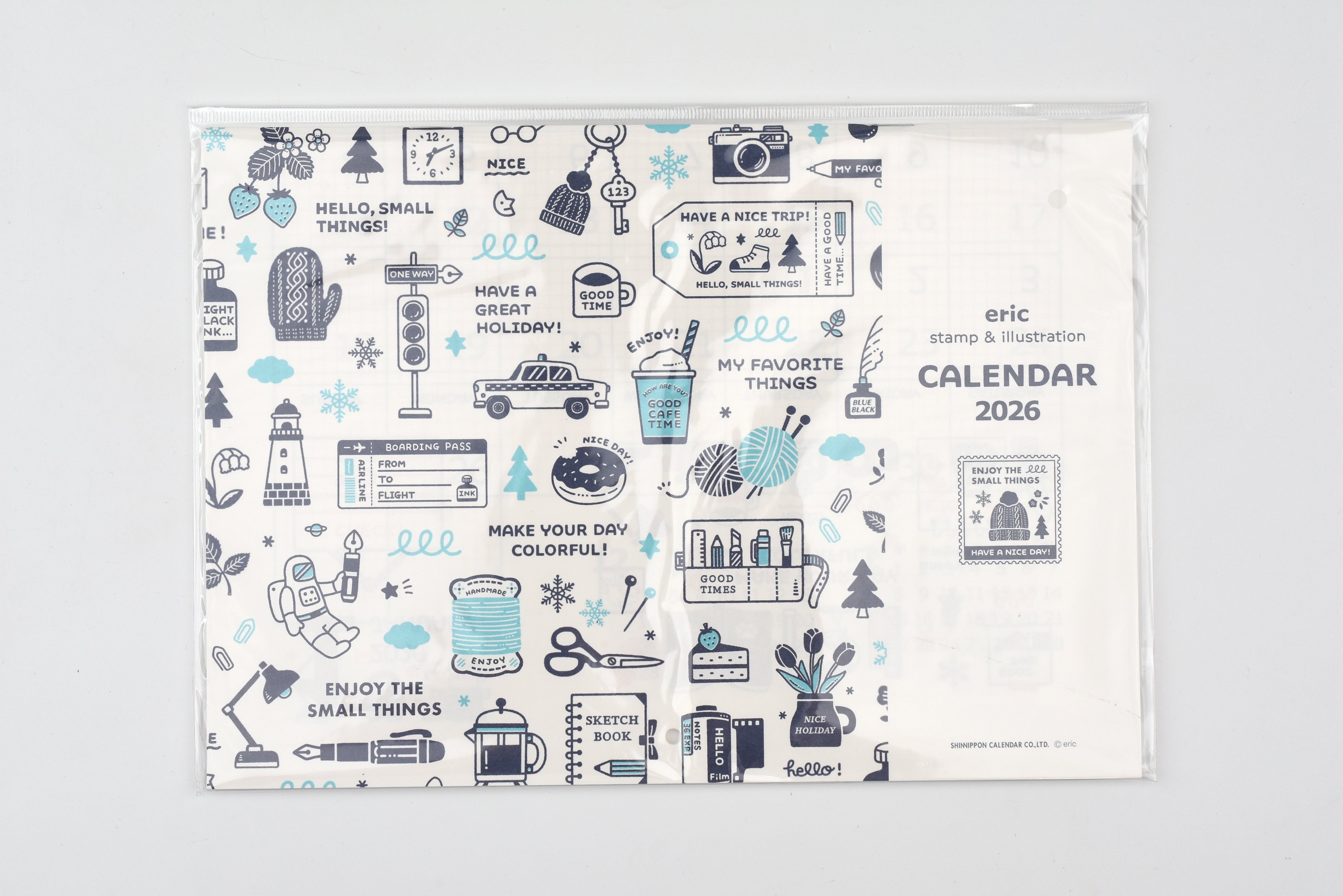 Shinnippon x eric - 2026 Wall Hanging Calendar