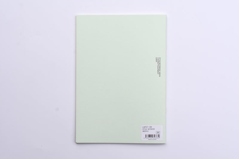 Laconic Style Notebook - Monthly - A5 – Yoseka Stationery