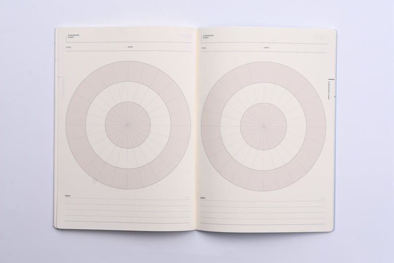 Laconic Style Notebook - Monthly - A5 – Yoseka Stationery