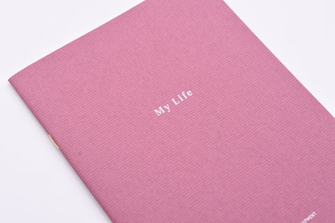 Laconic Style Notebook - My Life - A5