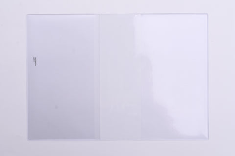 Laconic Style Notebook Cover - Clear - A5