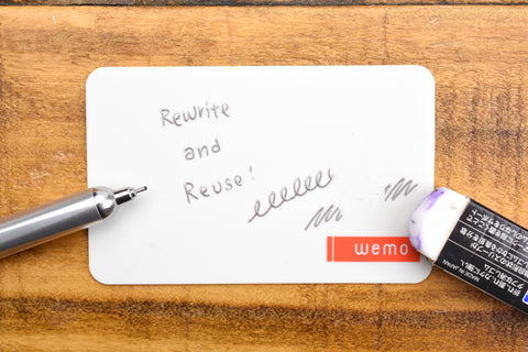 Wemo Rewritable Sticky Note - Pad Type - Small