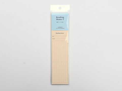 Laconic Style Bookmarker - Reading Memo - Vertical