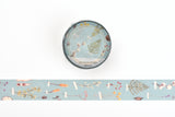 ROUNDTOP x Insomnia Design - Botanical Specimen Room Washi Tape