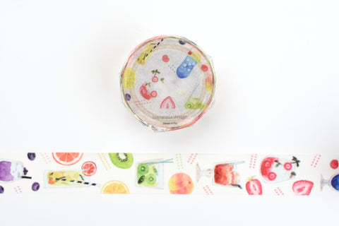 ROUNDTOP x Insomnia Design - Fruit Soda Washi Tape