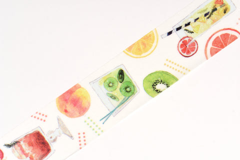 ROUNDTOP x Insomnia Design - Fruit Soda Washi Tape