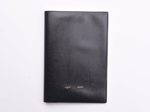 Laconic Style Notebook Cover - Black - A5