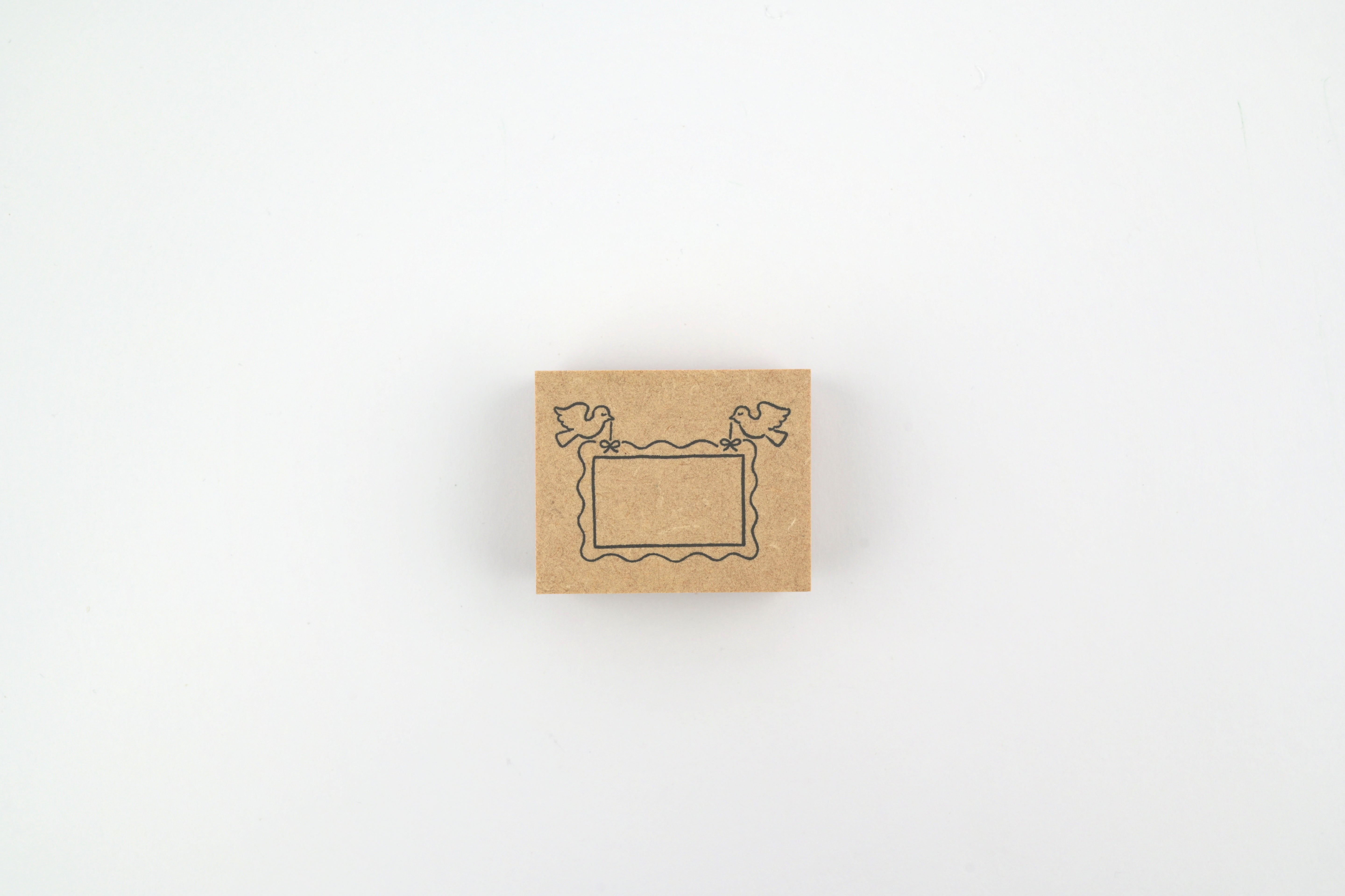 Stamp Marche Rubber Stamp - Labetomo - Bird Frame