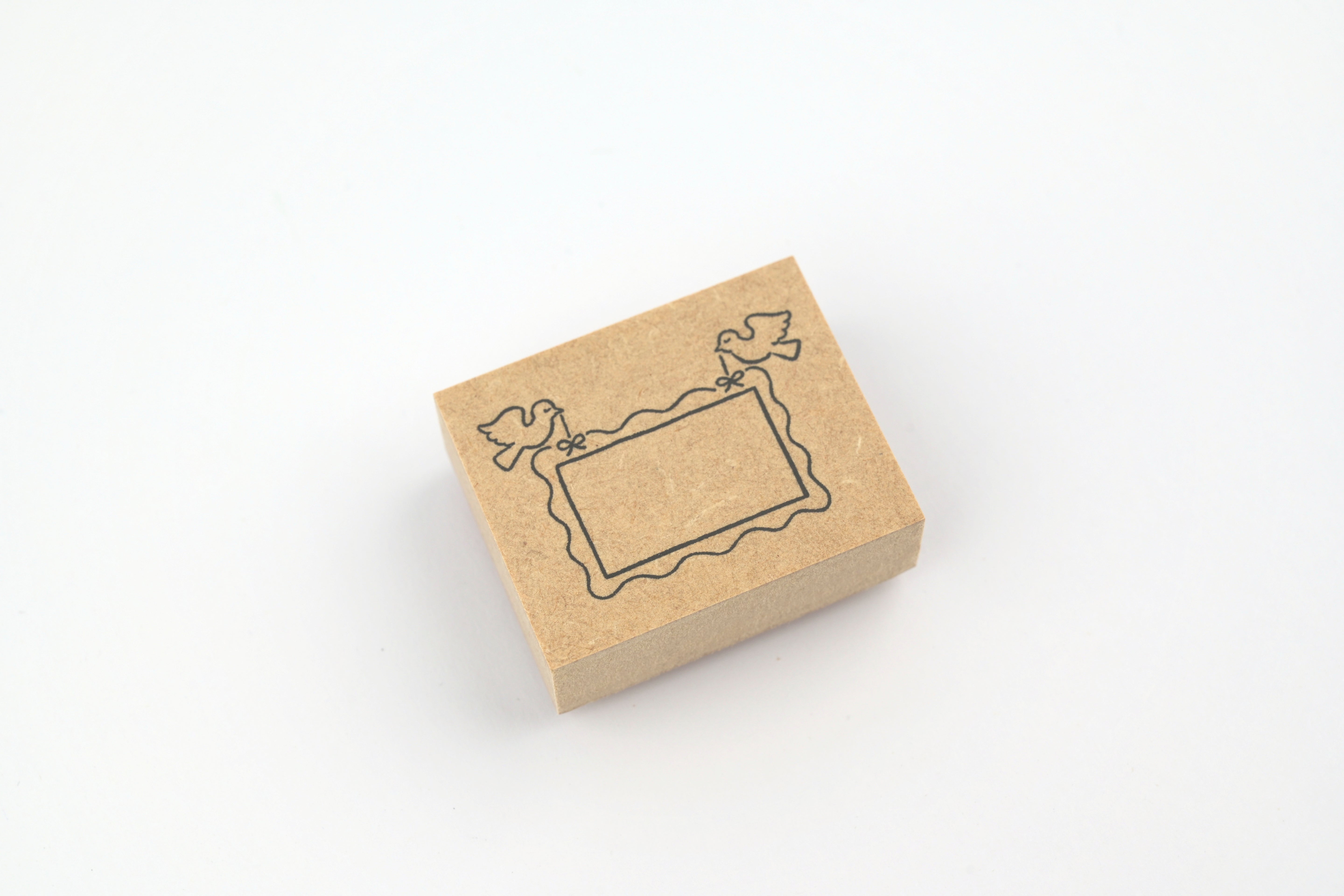 Stamp Marche Rubber Stamp - Labetomo - Bird Frame