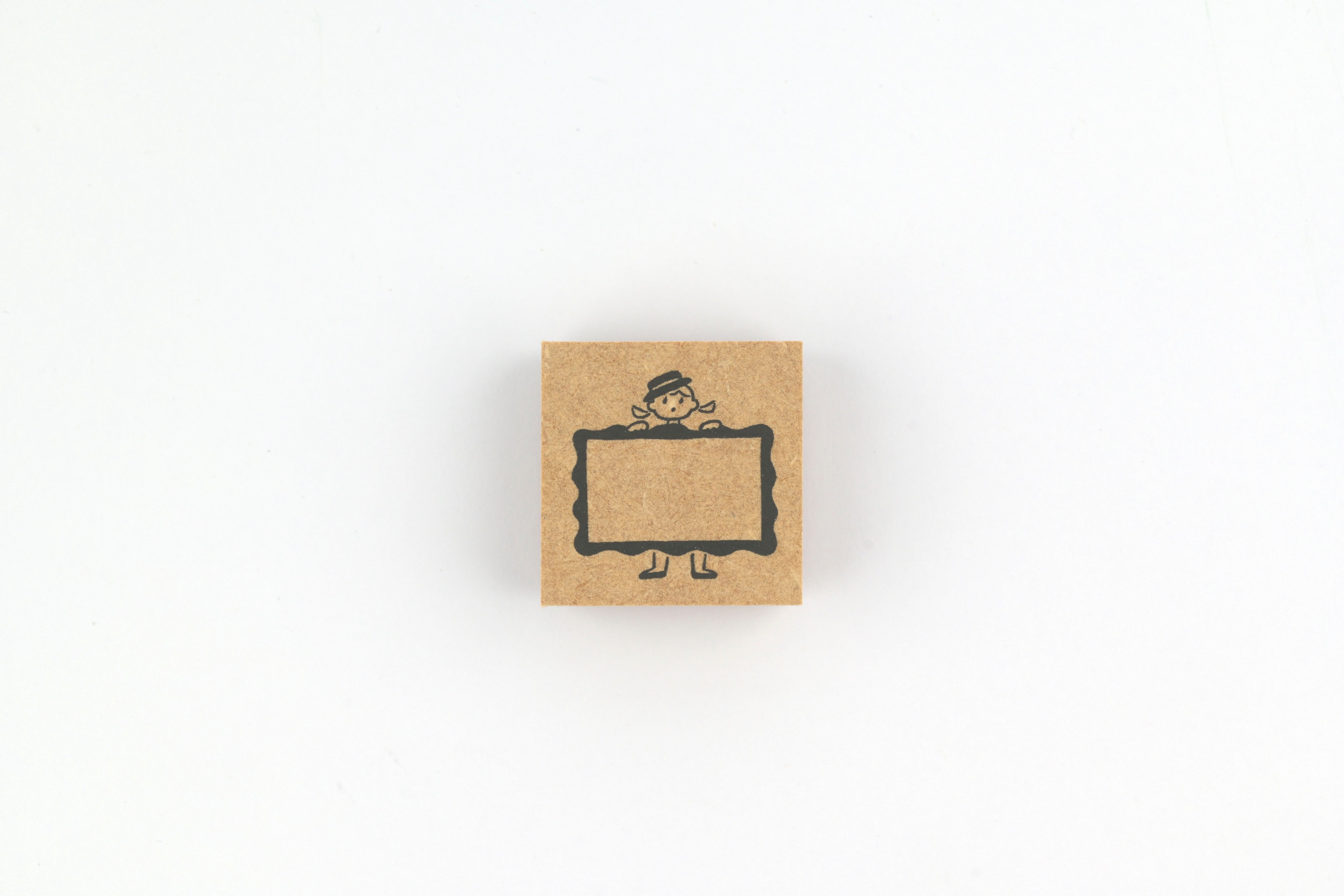 Stamp Marche Rubber Stamp - Labetomo - Girl Frame