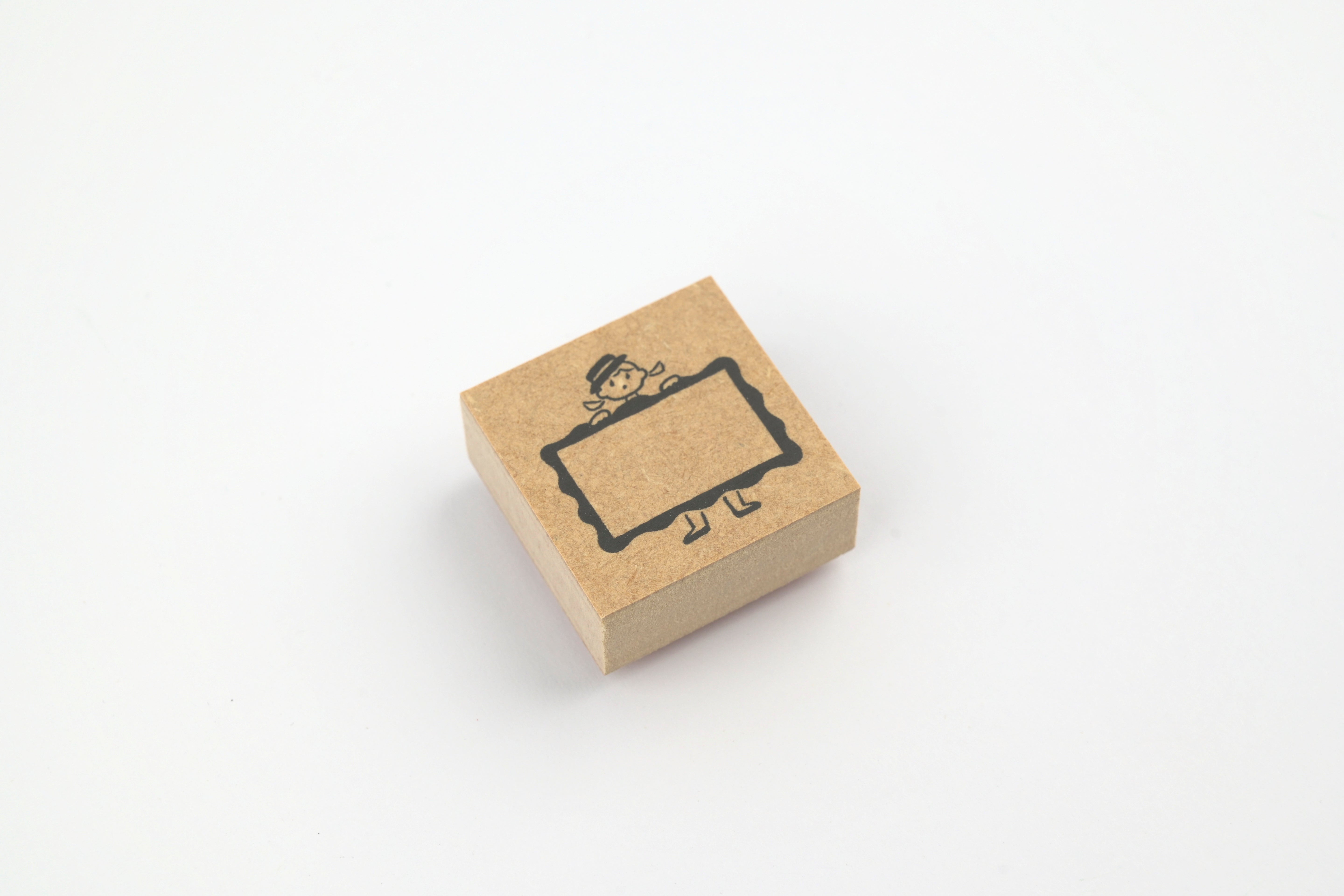 Stamp Marche Rubber Stamp - Labetomo - Girl Frame