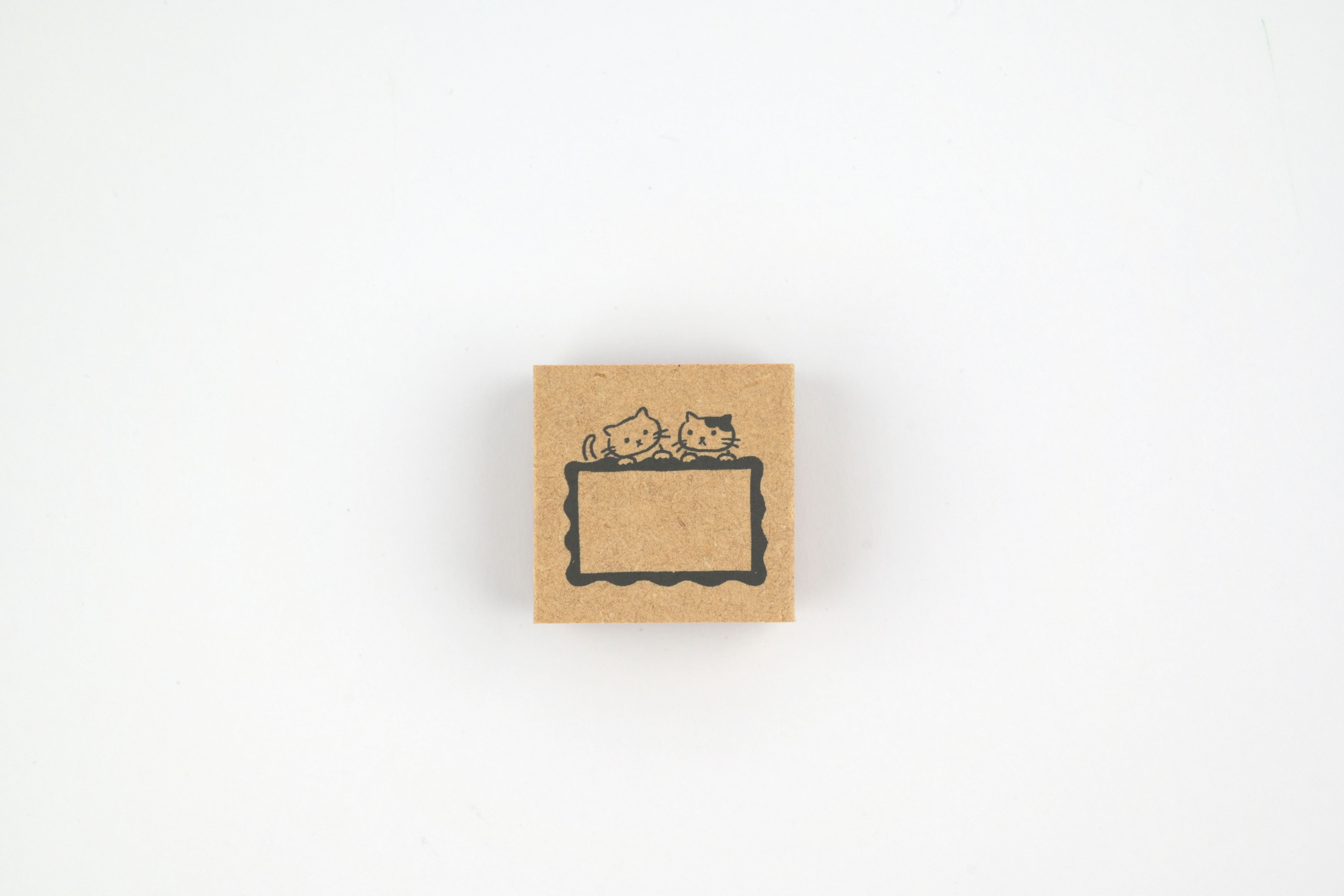 Stamp Marche Rubber Stamp - Labetomo - Cat Frame