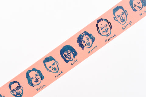 ROUNDTOP x Space Craft - Face Washi Tape