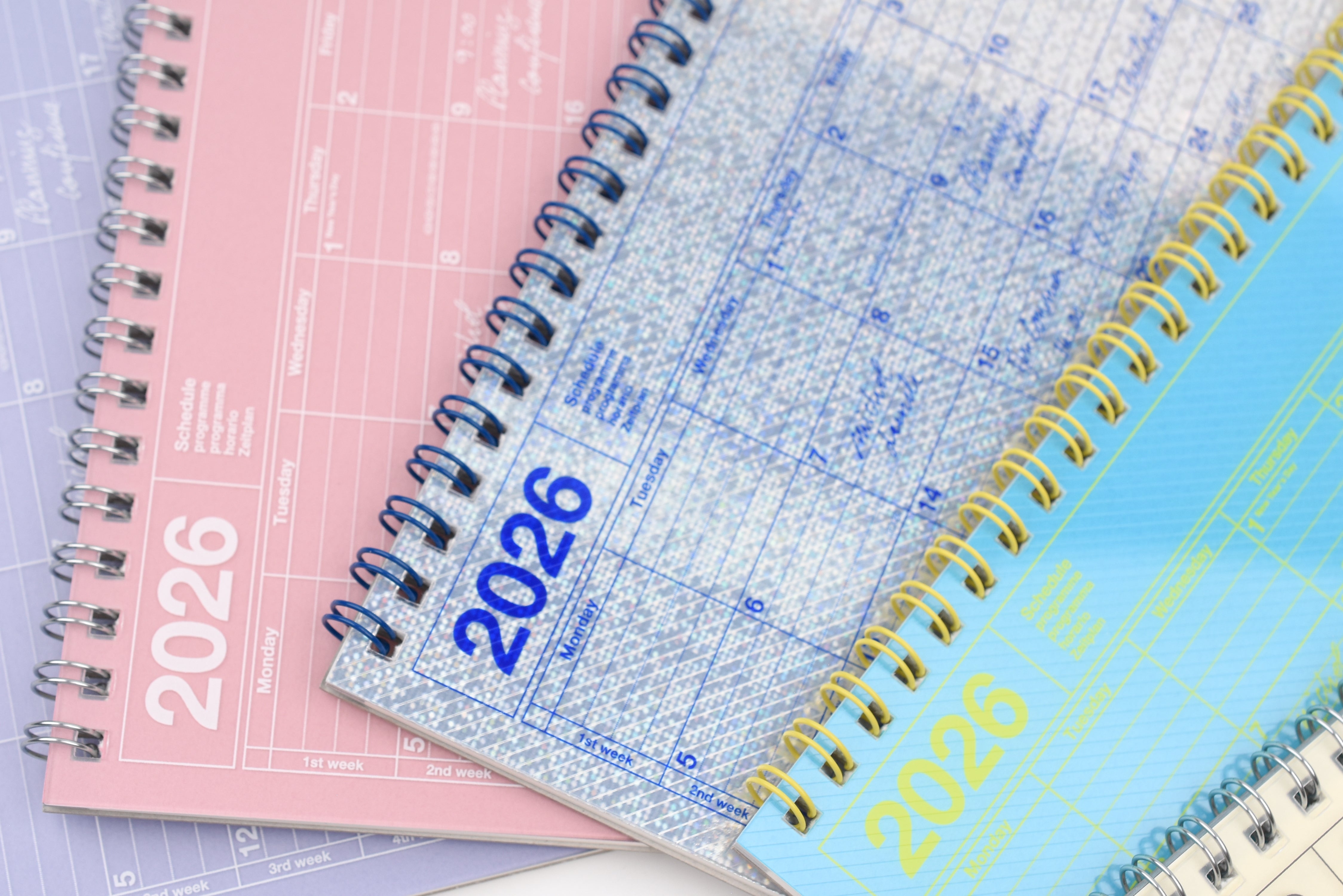 Mark's 2026 Notebook Calendar - Horizontal - Monthly Block