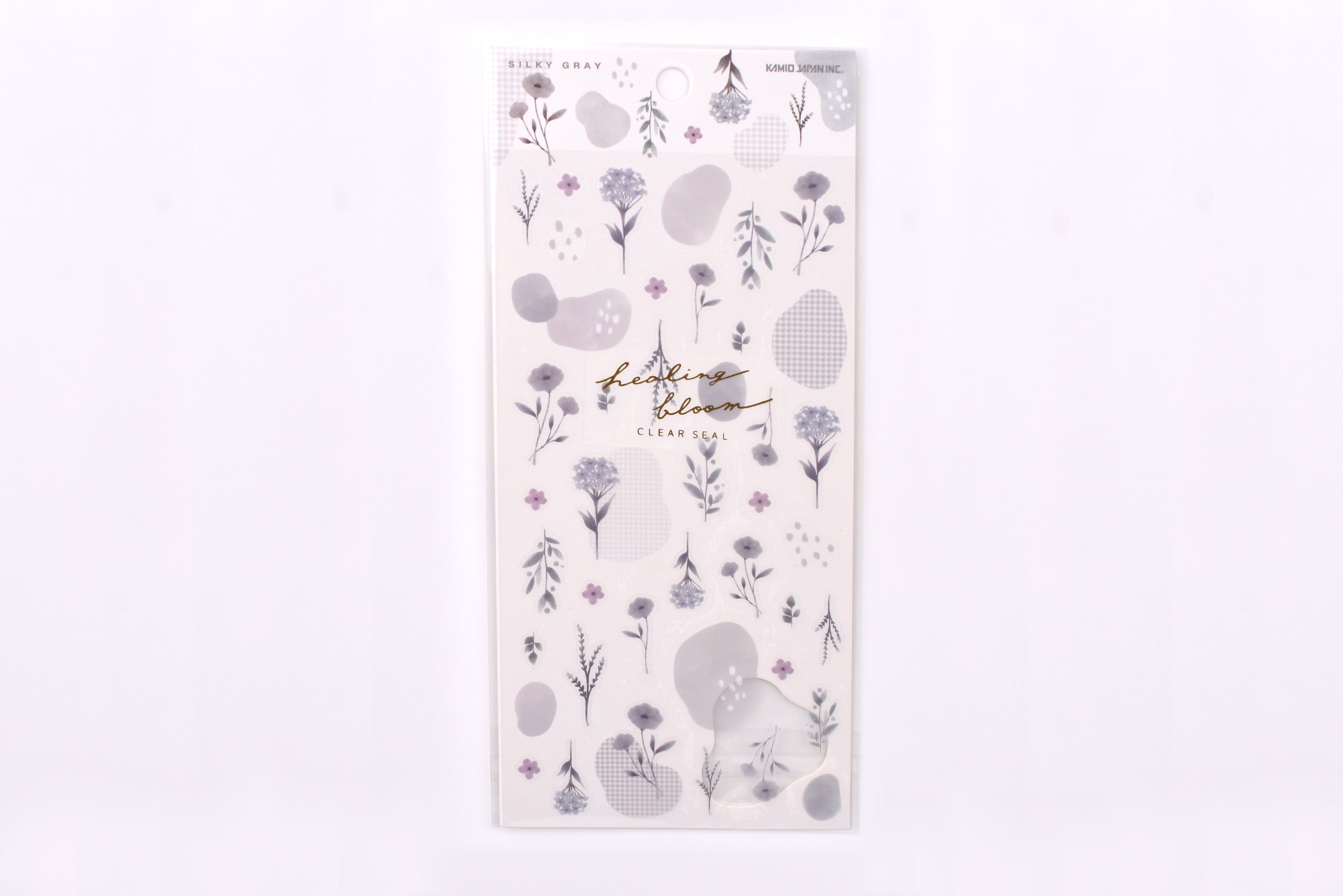 Kamio Healing Bloom Clear Seal - Silky Gray