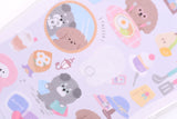 Yururu Day Sticker - Fluffy Inu