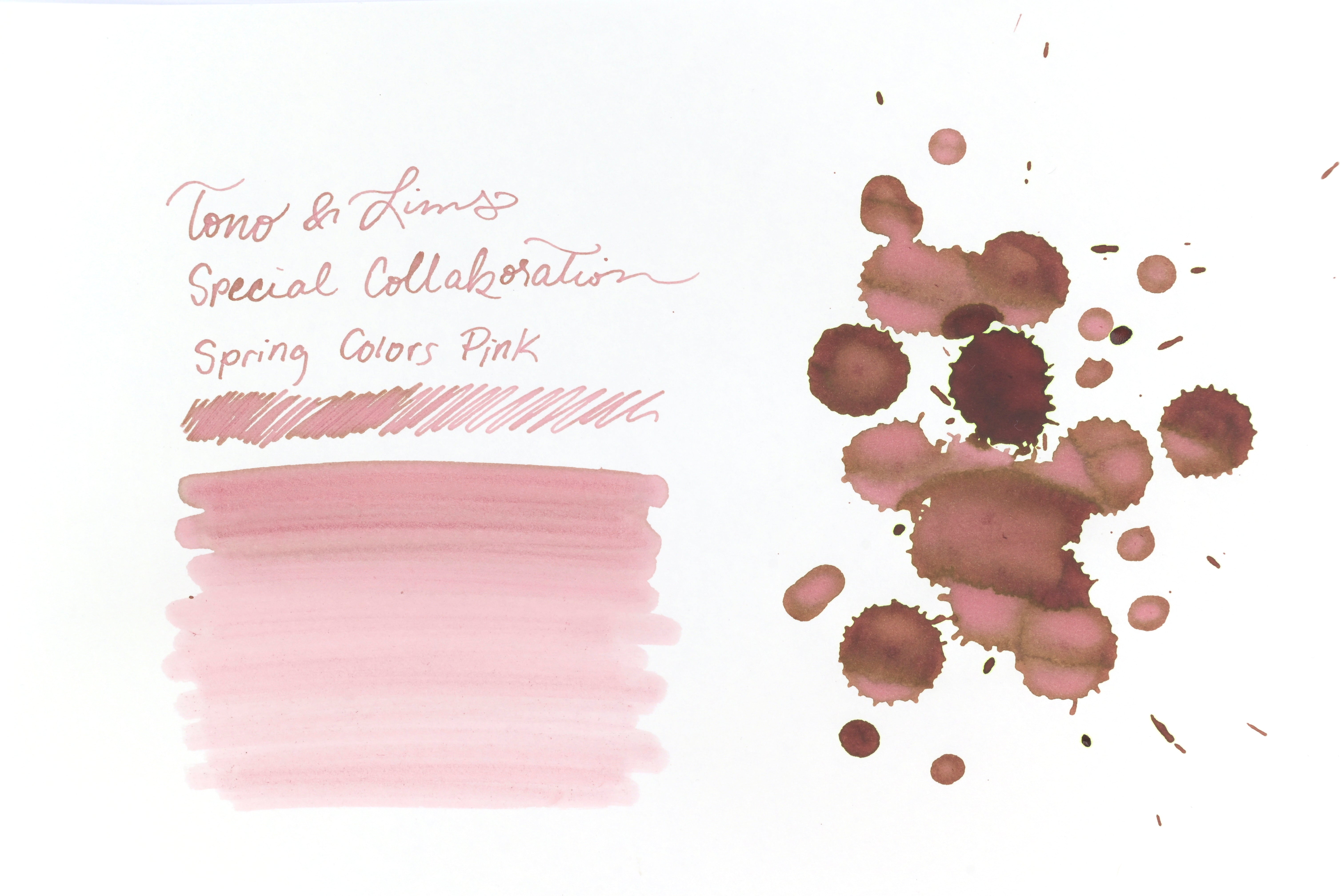 Tono & Lims Ink Bottle - Special Collaboration - Spring Colors