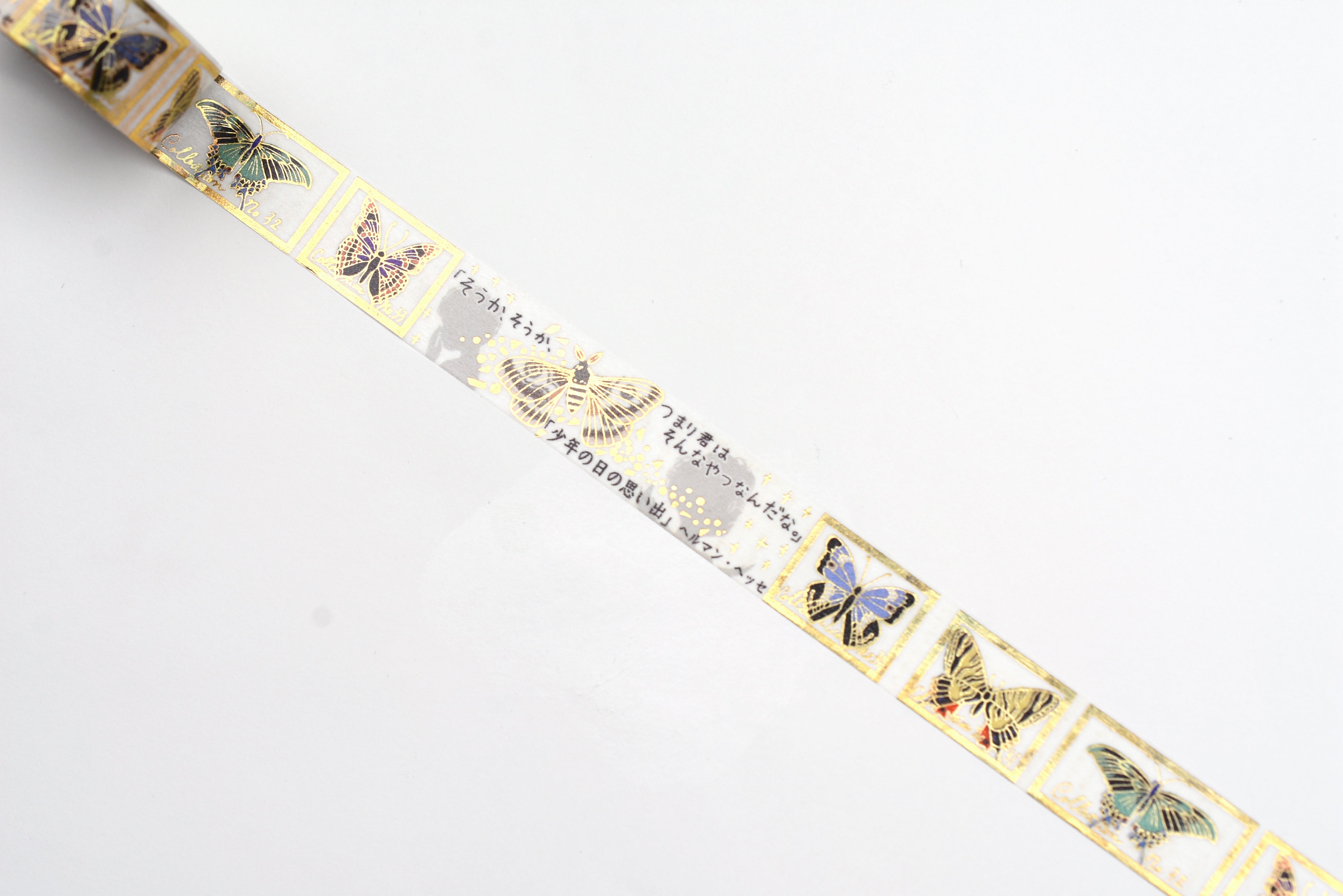 SEAL-DO Washi Tape - Shinzi Katoh - "On Butterflies" by Hermann Hesse