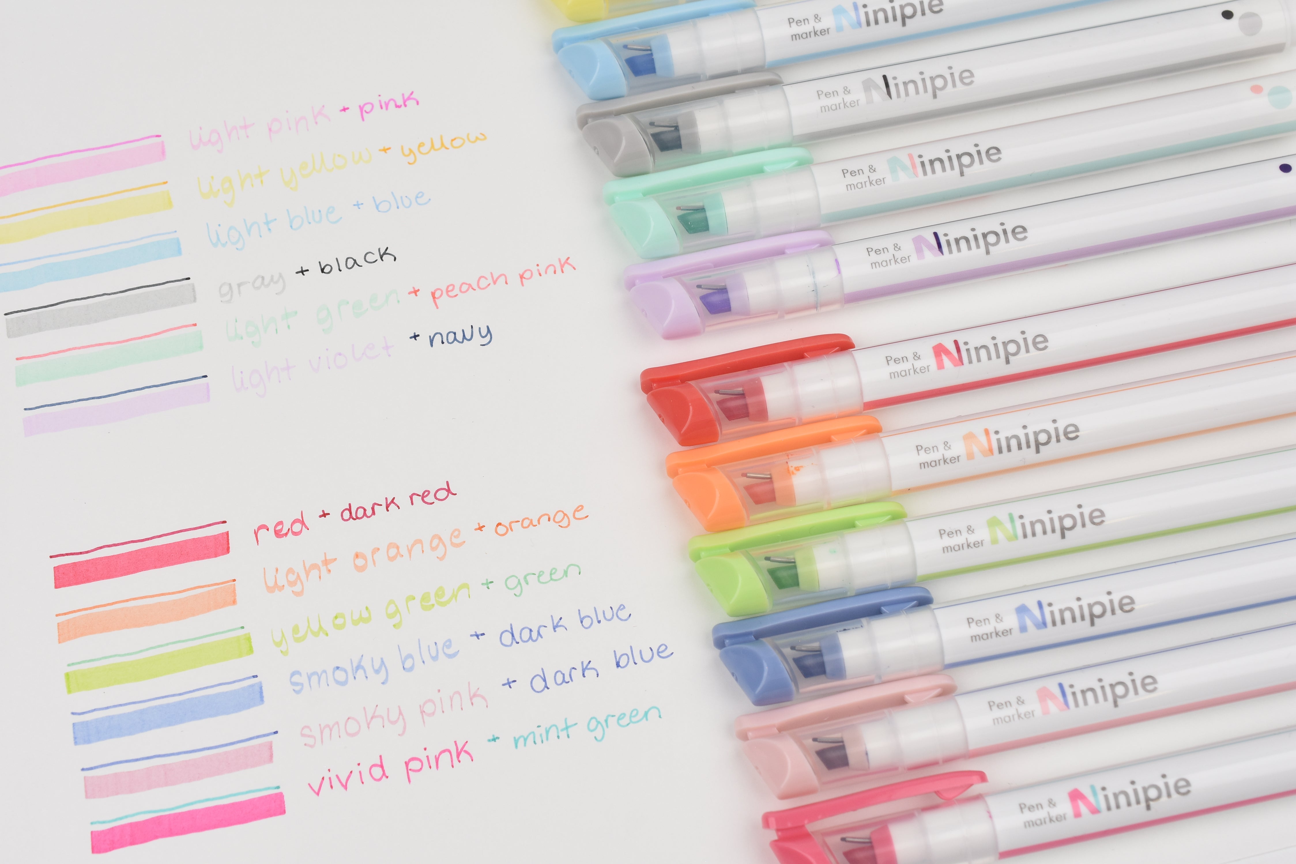 Sun-Star Ninipie Pen and Marker - Set of 6