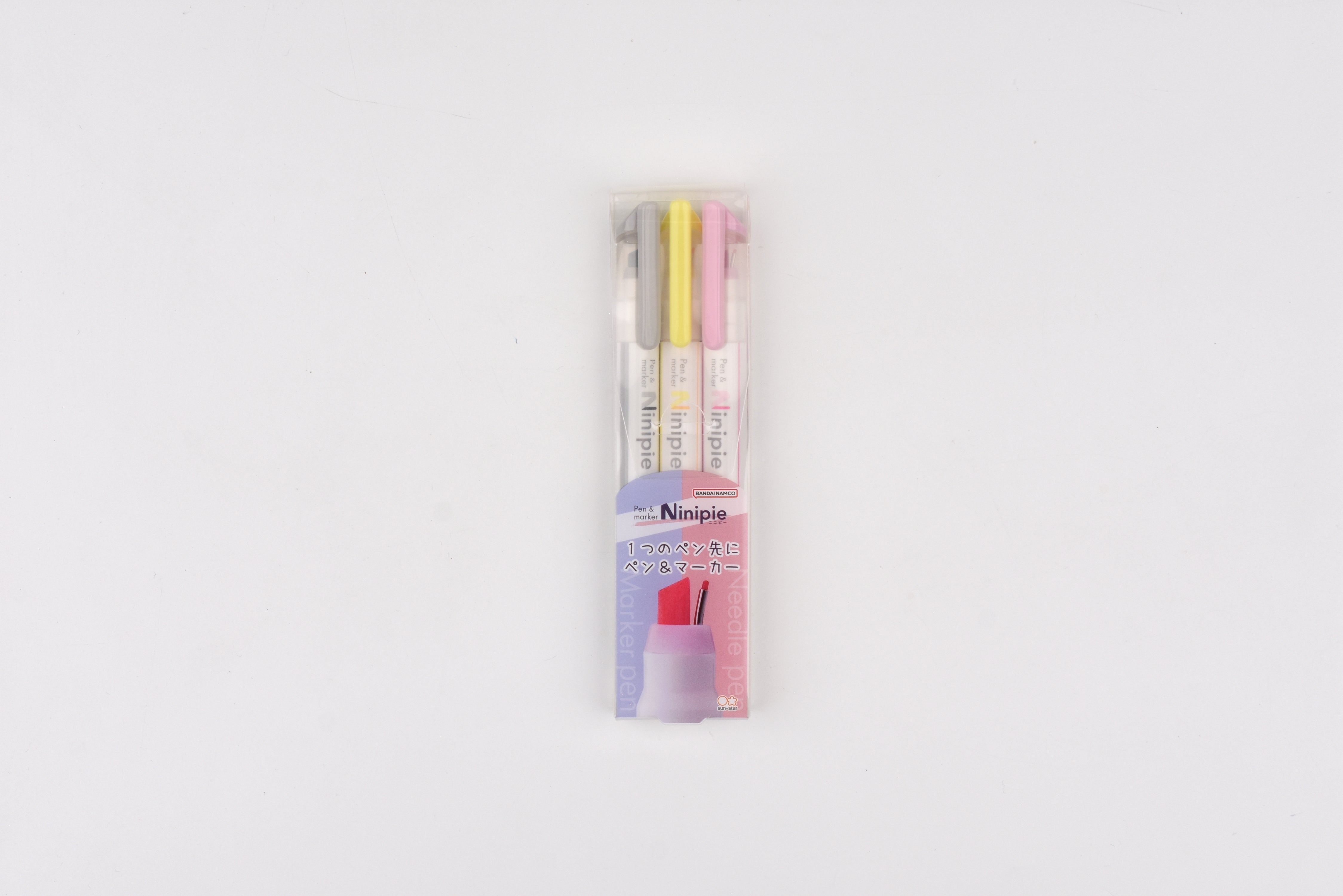 Sun-Star Ninipie Pen and Marker - Set of 3
