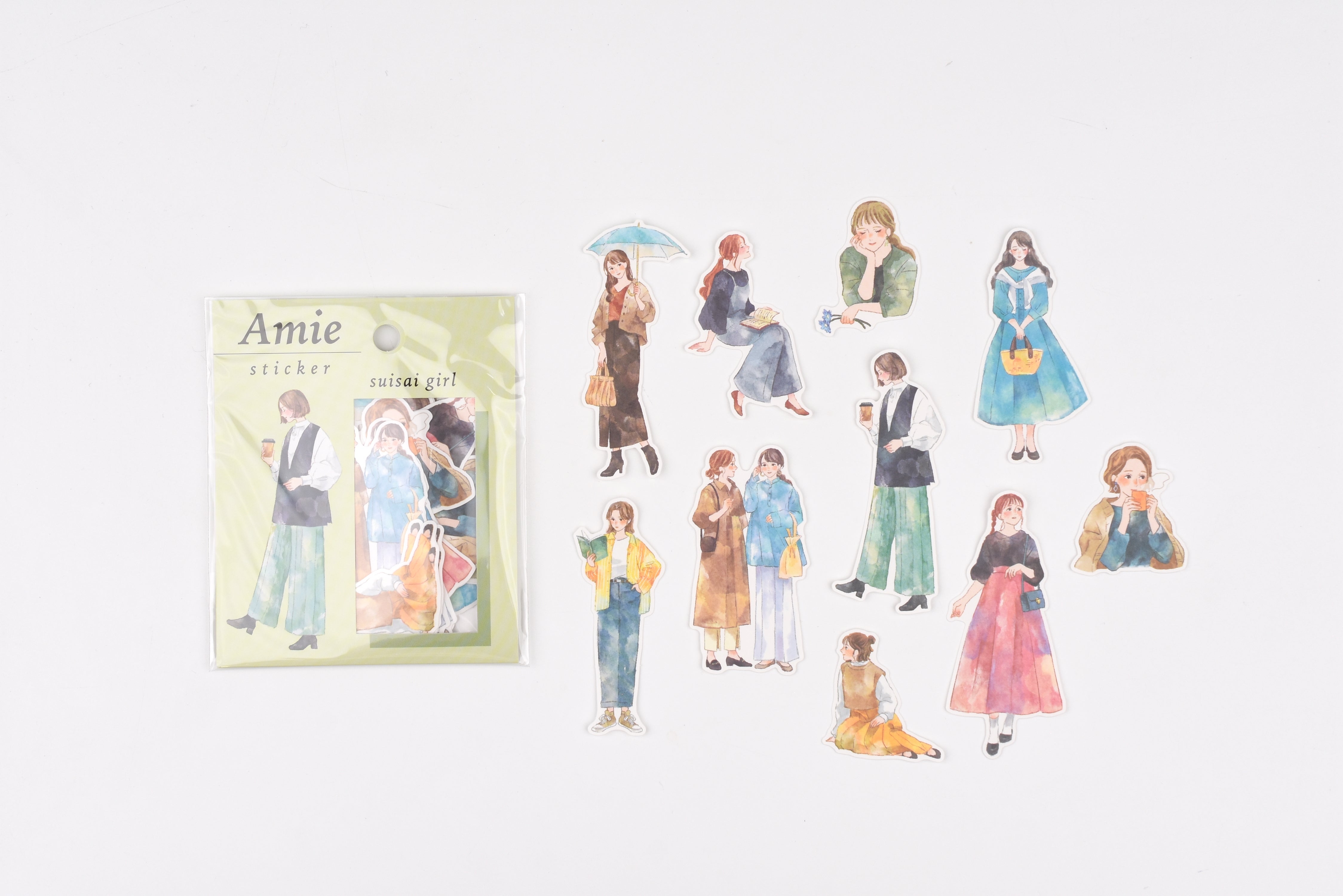 Mind Wave Sticker - Amie - Suisai Girl