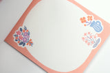 Furukawa Paper Memo Pad - Flower and Rabbit