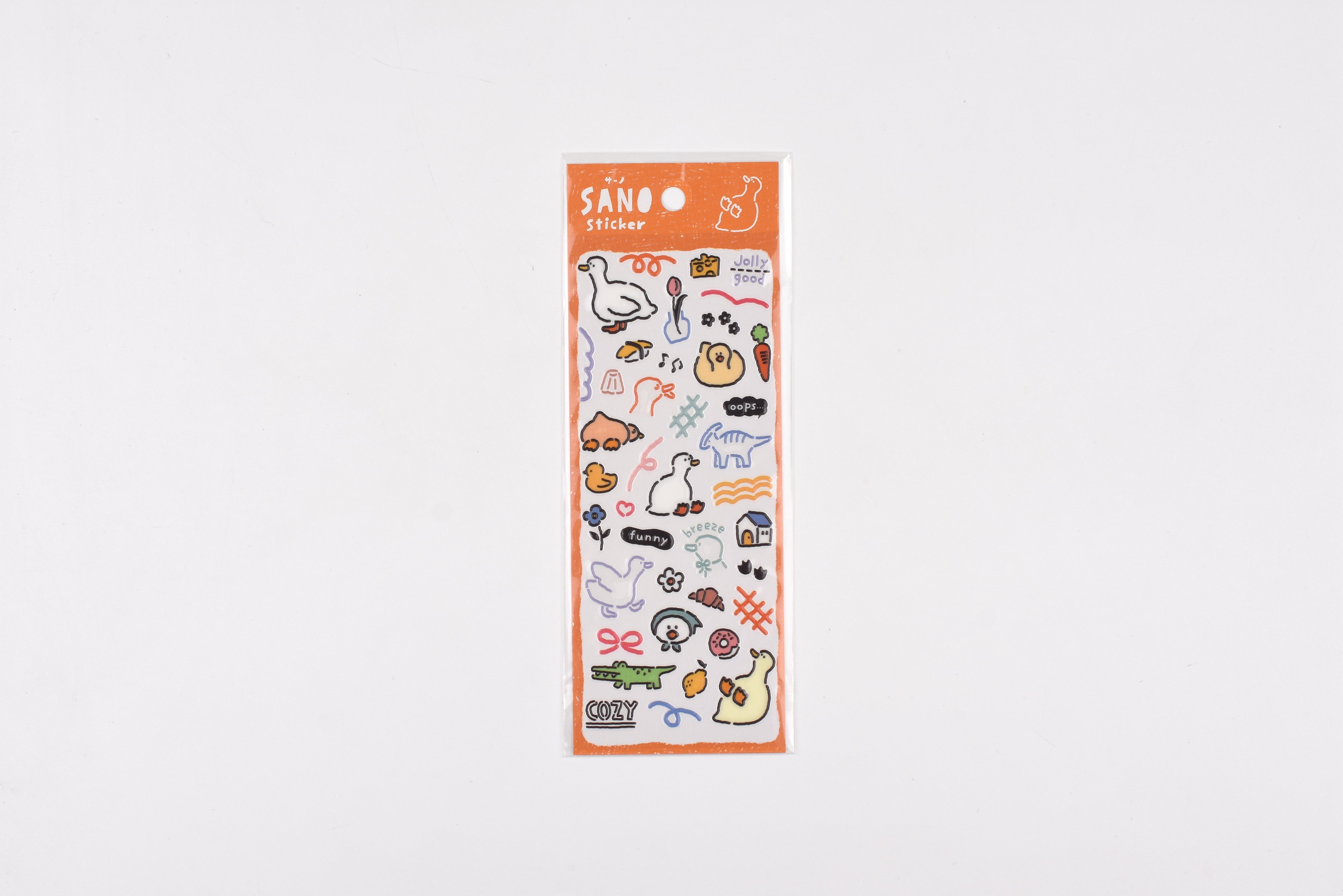 Mind Wave Sticker Sheet - Sano - Duck