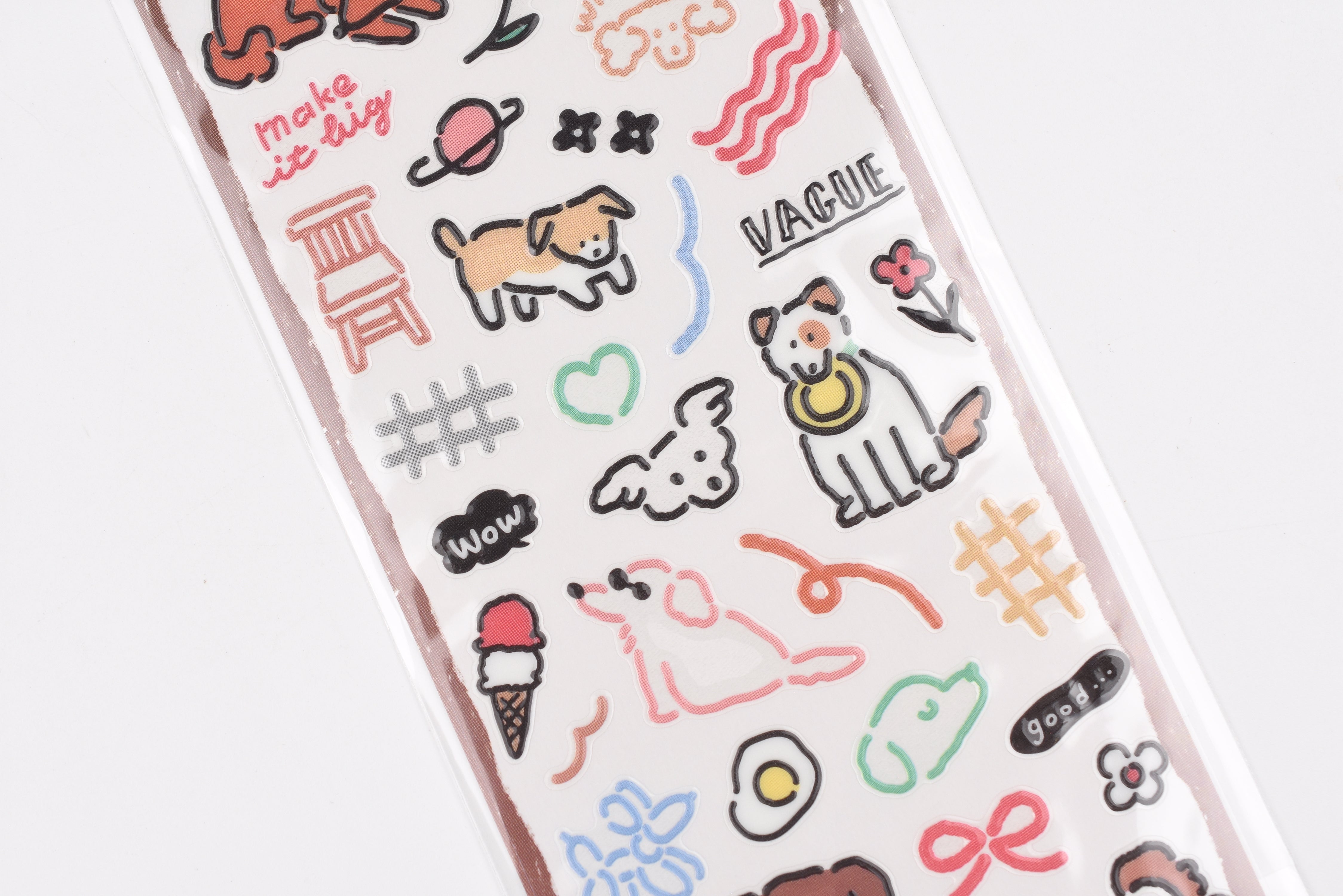 Mind Wave Sticker Sheet - Sano - Dog 2