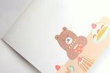 Furukawa Paper Memo Pad - Cup and Bear