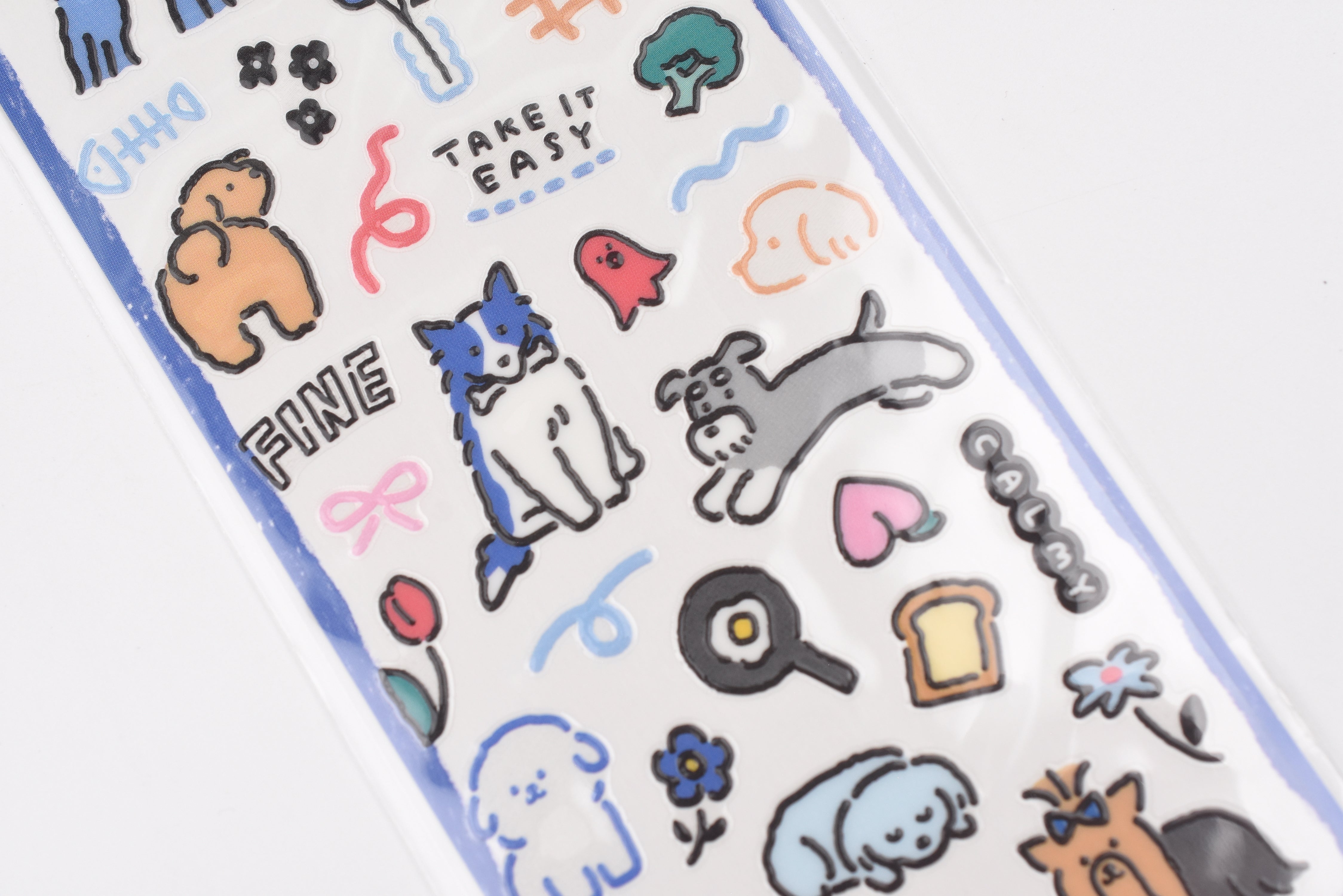 Mind Wave Sticker Sheet - Sano - Dog