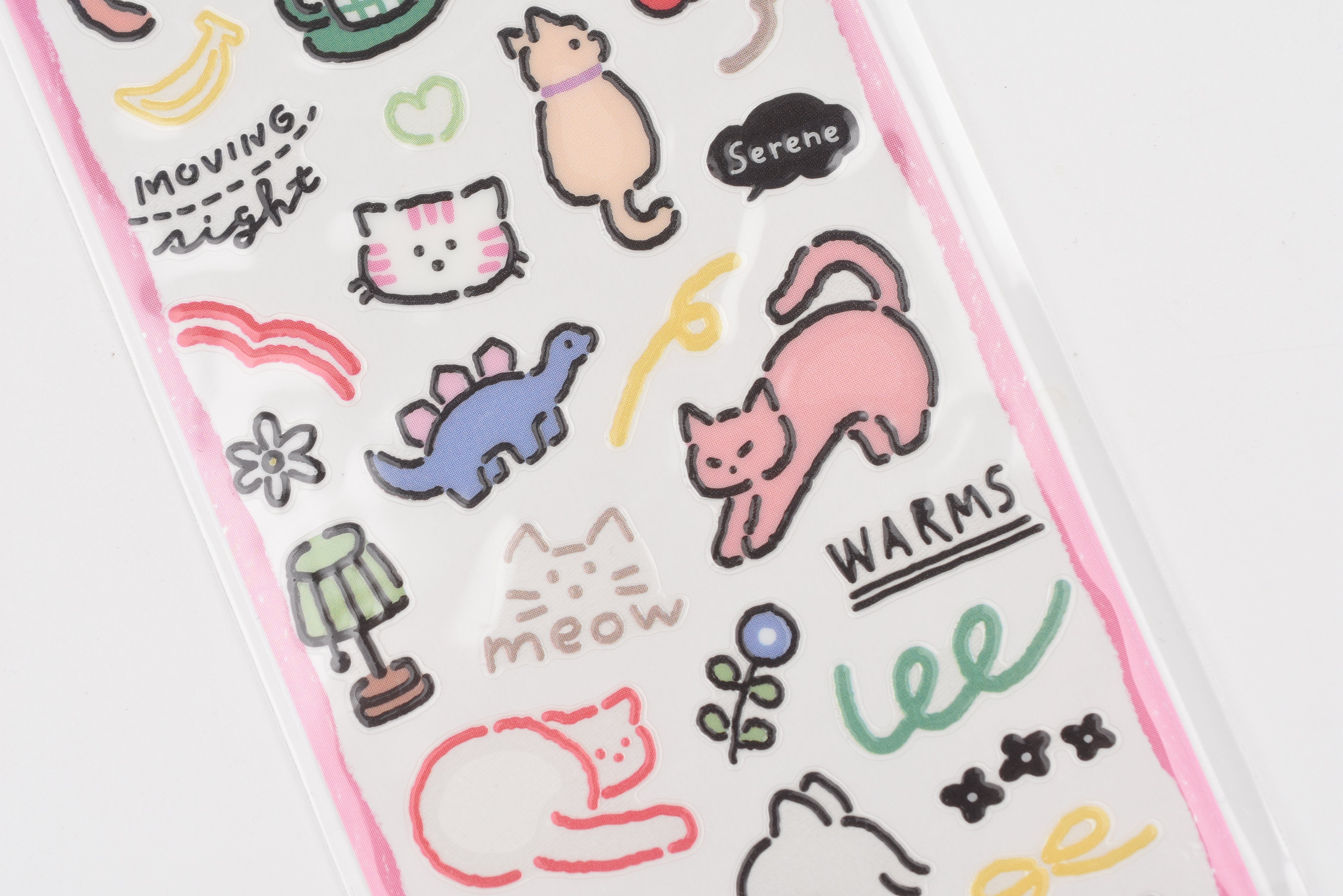 Mind Wave Sticker Sheet - Sano - Cat