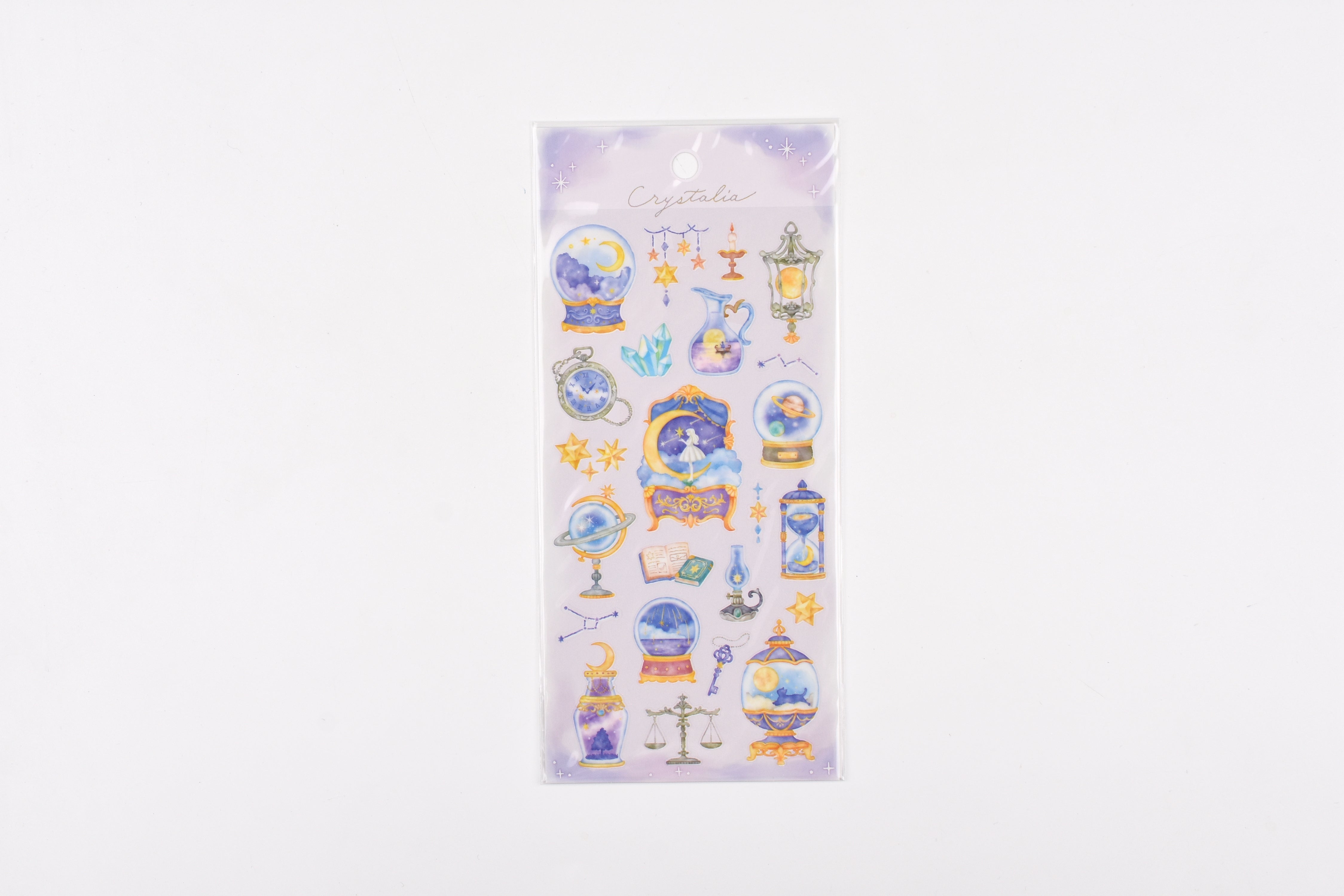 Mind Wave Sticker Sheet - Crystalia - Night