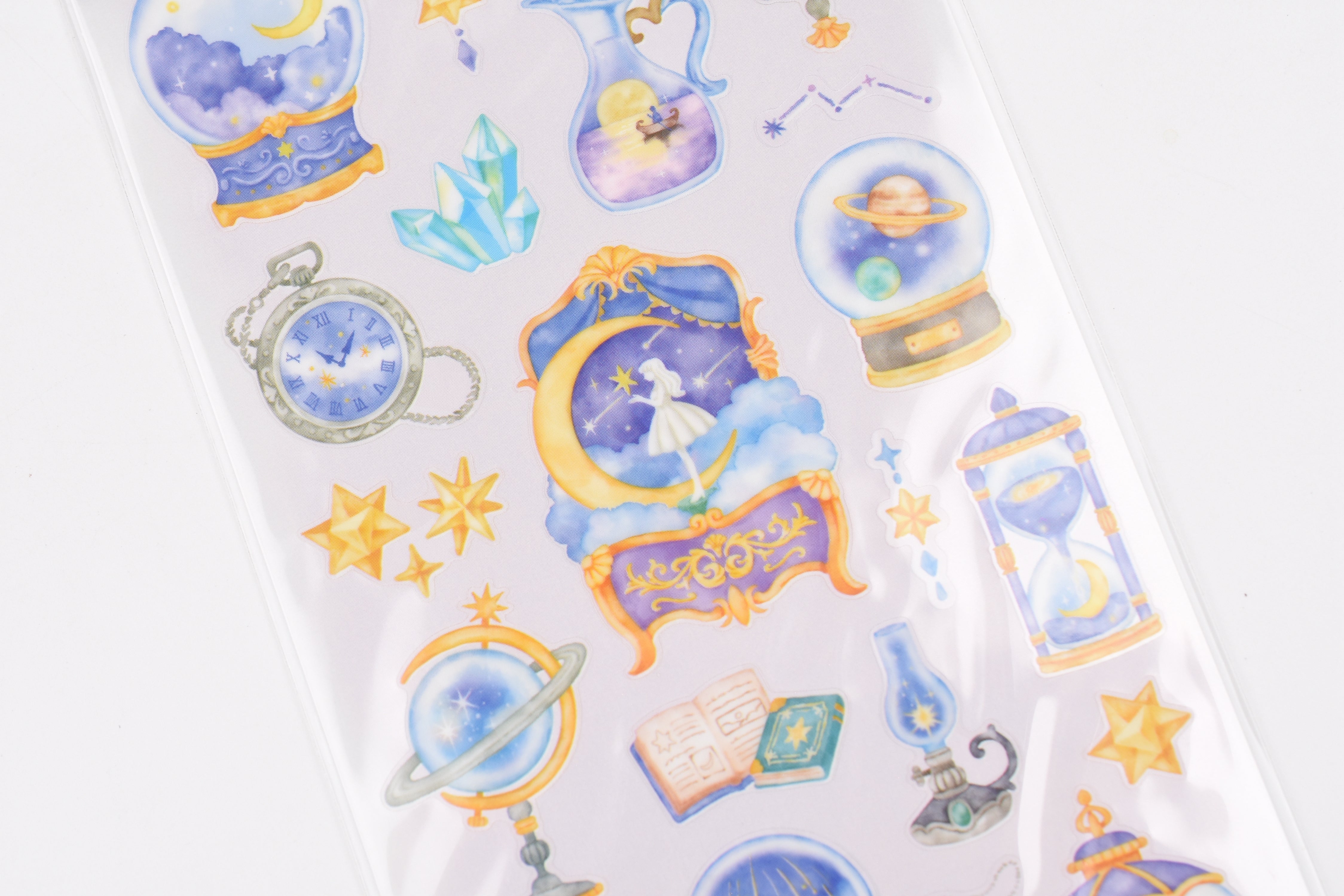 Mind Wave Sticker Sheet - Crystalia - Night