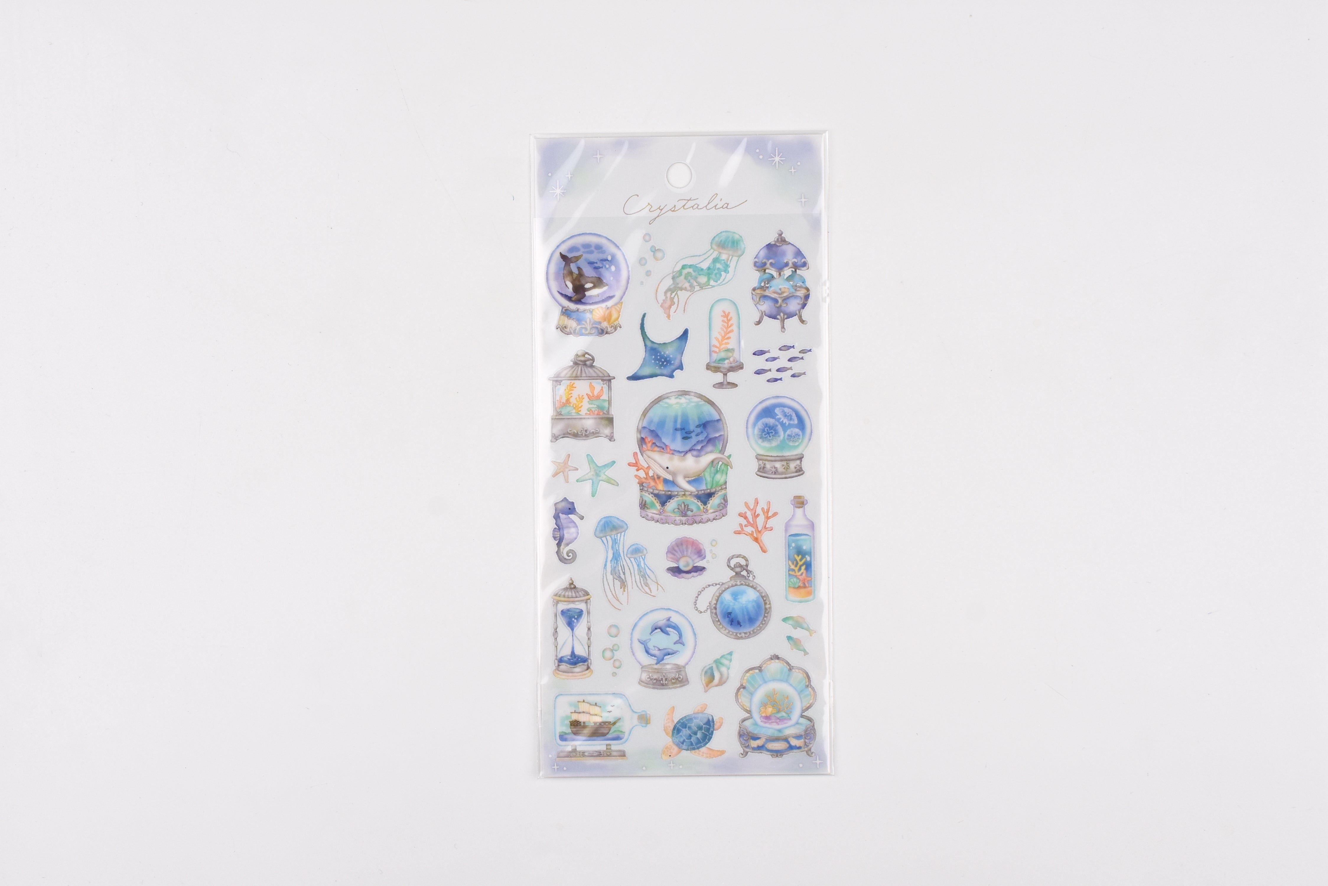 Mind Wave Sticker Sheet - Crystalia - Sea