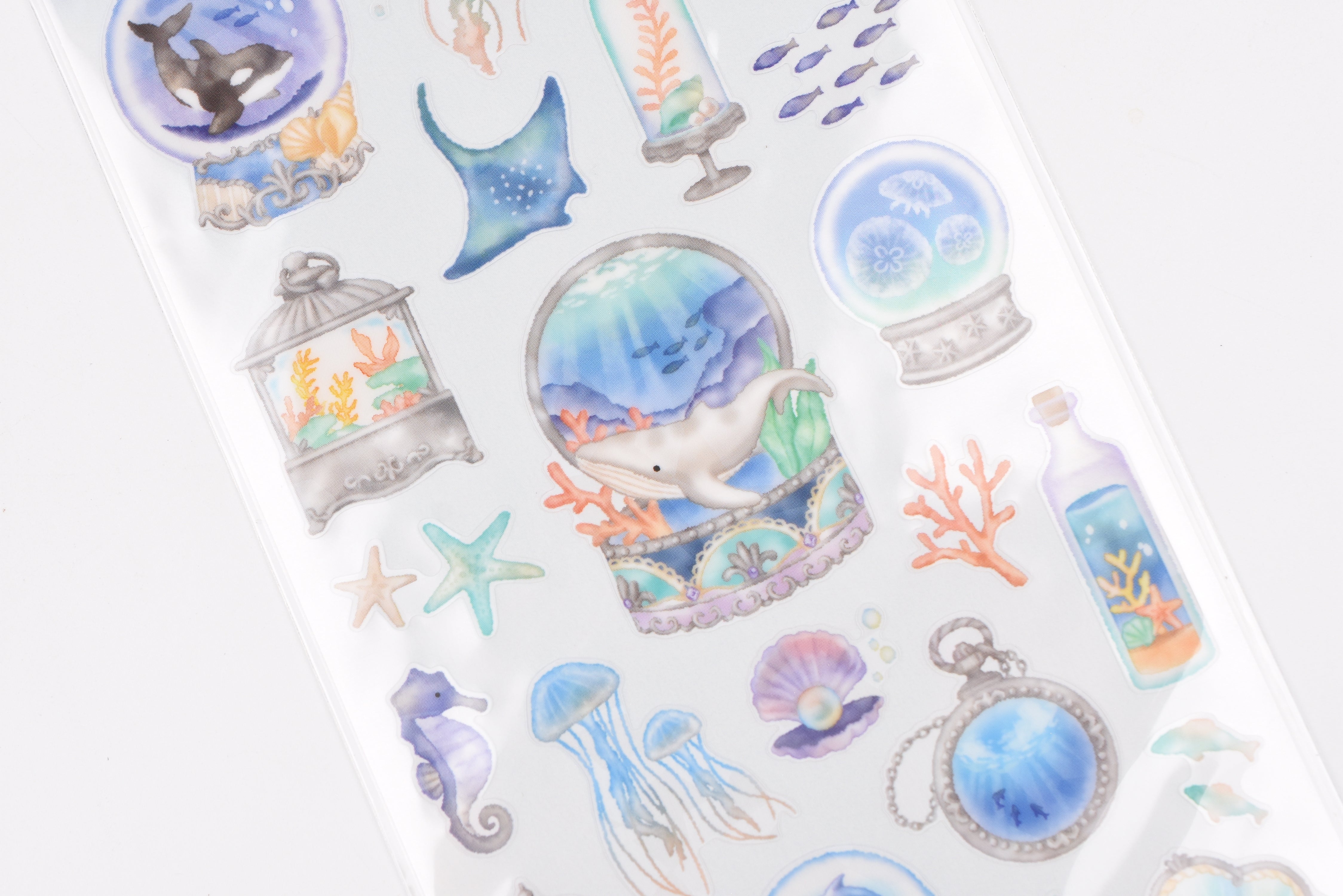 Mind Wave Sticker Sheet - Crystalia - Sea