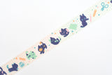 ameruu x Yoseka Stationery - Washi Tape - Kitty Confetti