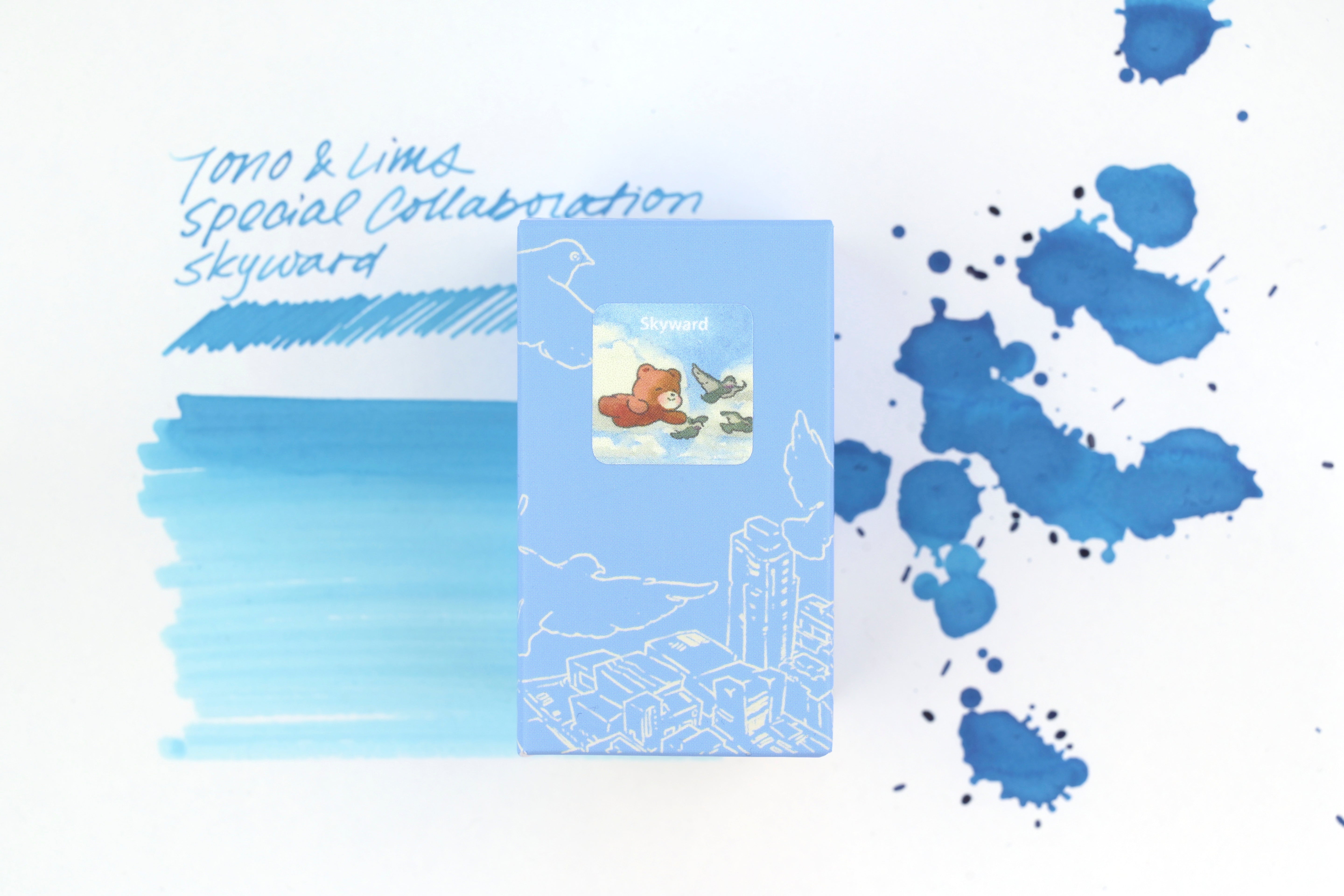 Tono & Lims Pen Ink Bottle - Special Collaboration - Skyward - 30ml