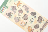 ameruu x Yoseka Stationery - Sticker Sheet - Meme Cats