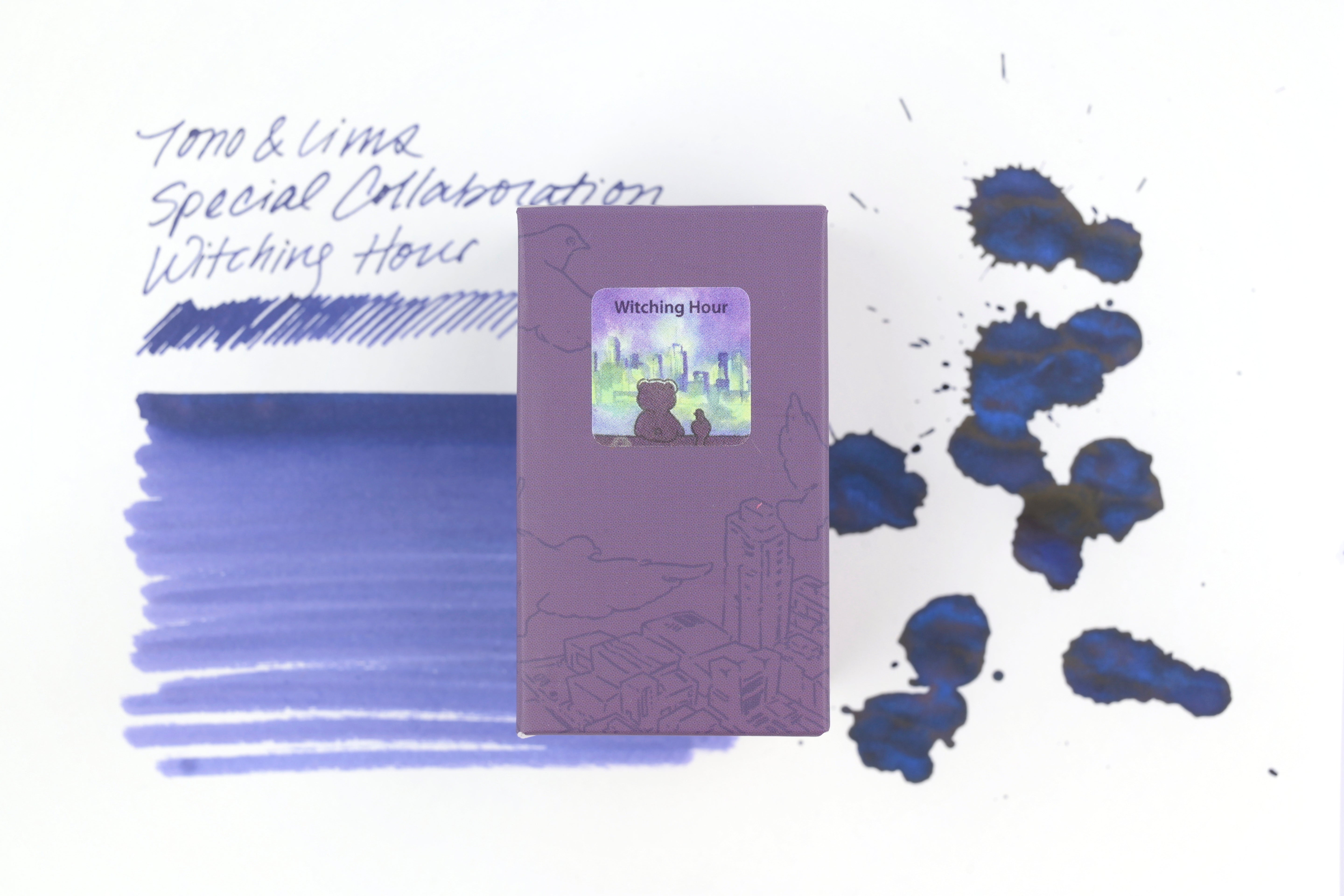 Tono & Lims Pen Ink Bottle - Special Collaboration - Witching Hour - 30ml