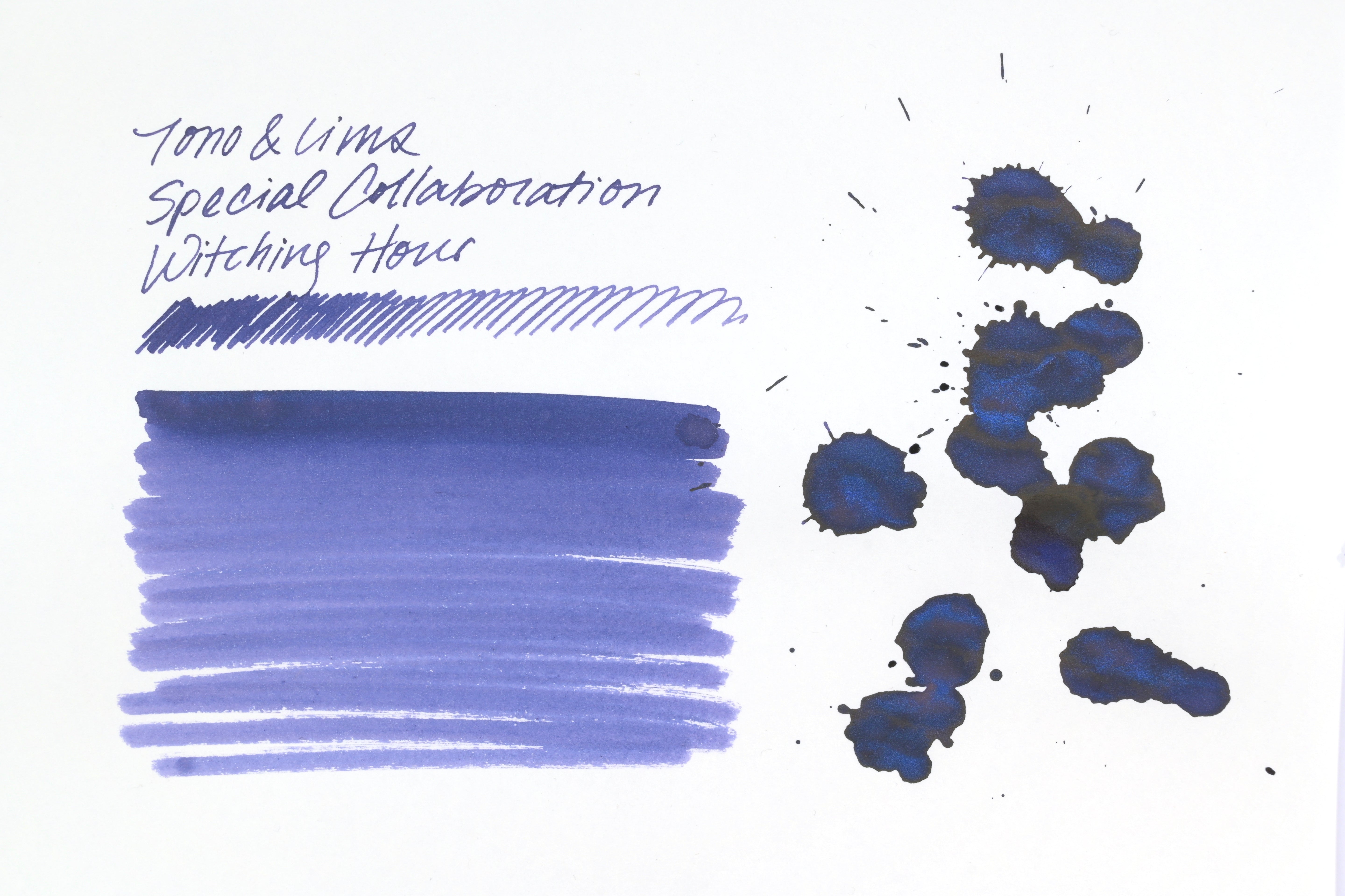Tono & Lims Pen Ink Bottle - Special Collaboration - Witching Hour - 30ml